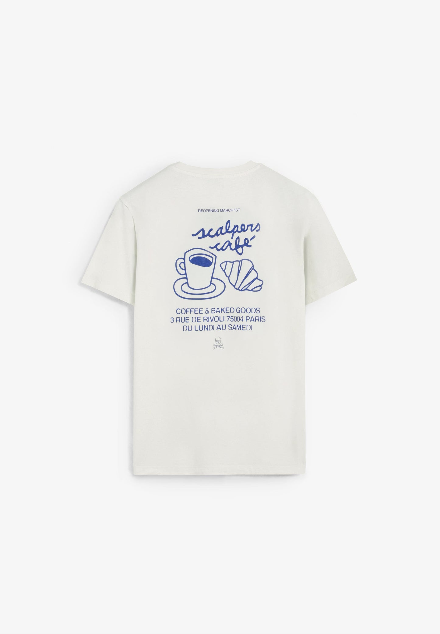SCALPERS CAFÉ PRINT T-SHIRT