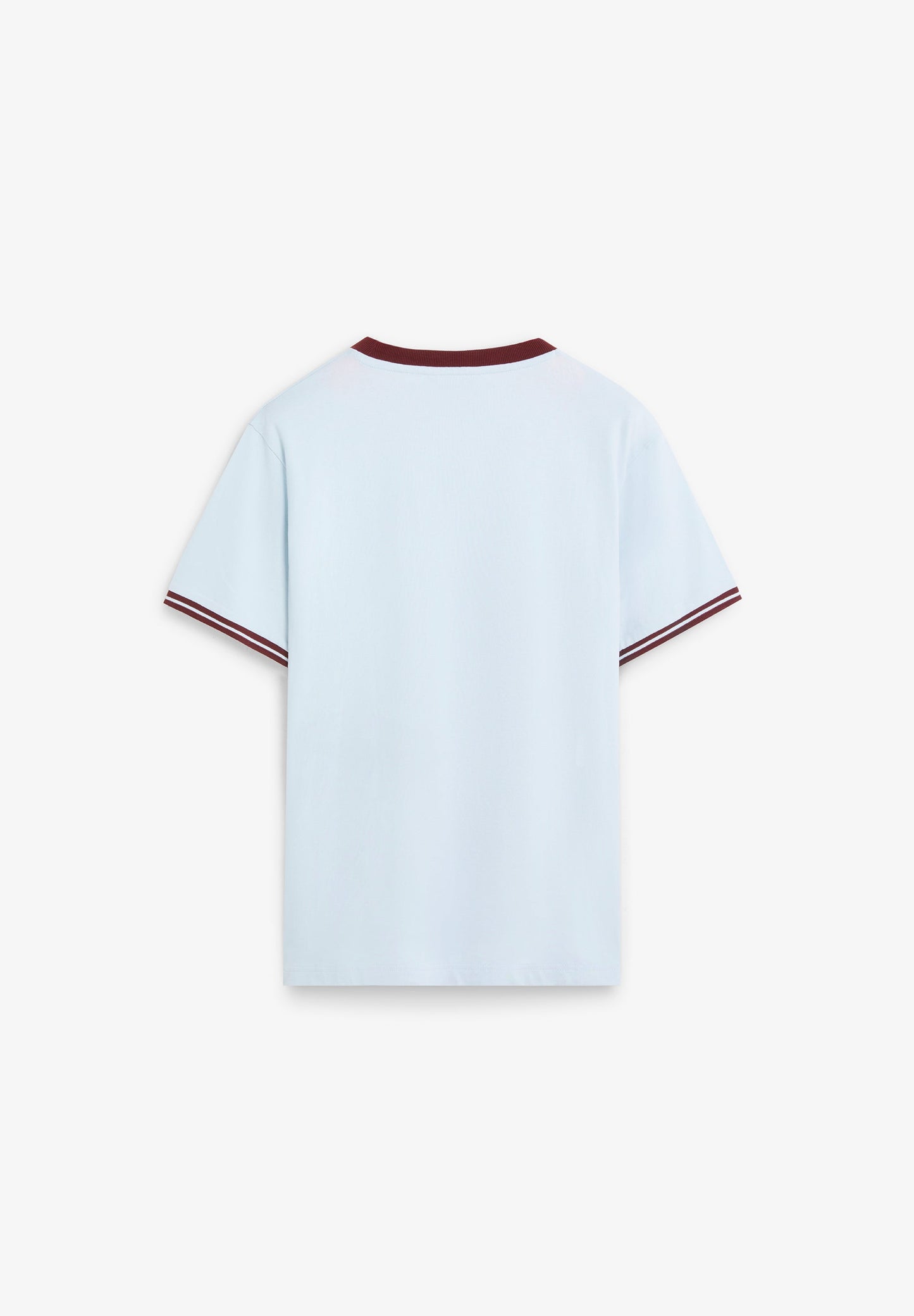 T-SHIRT MIT PRINT IN KONTRASTFARBE