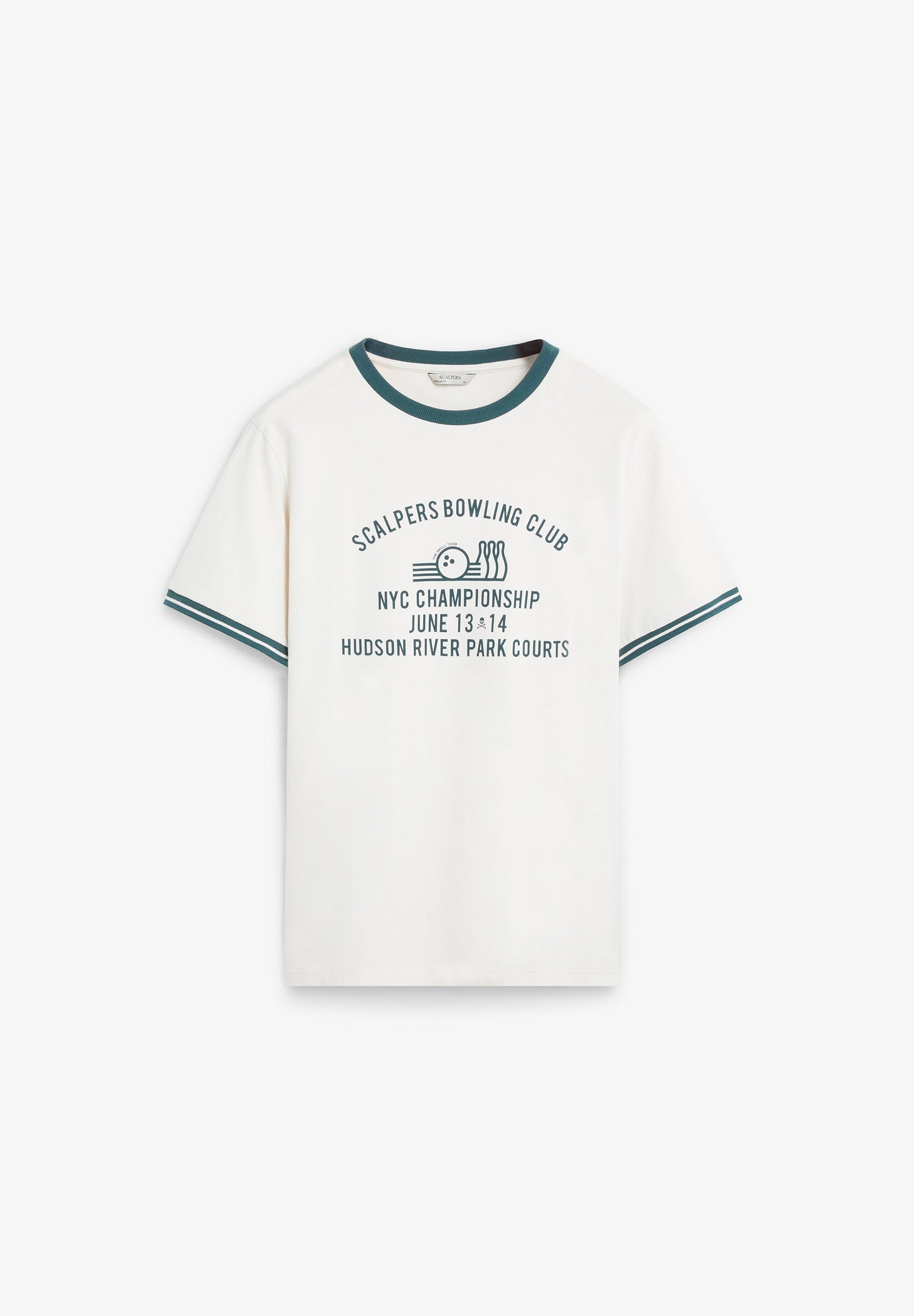 T-SHIRT MOTIF CONTRASTANT