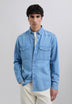 HEMD AUS DENIM UND BAUMWOLLE