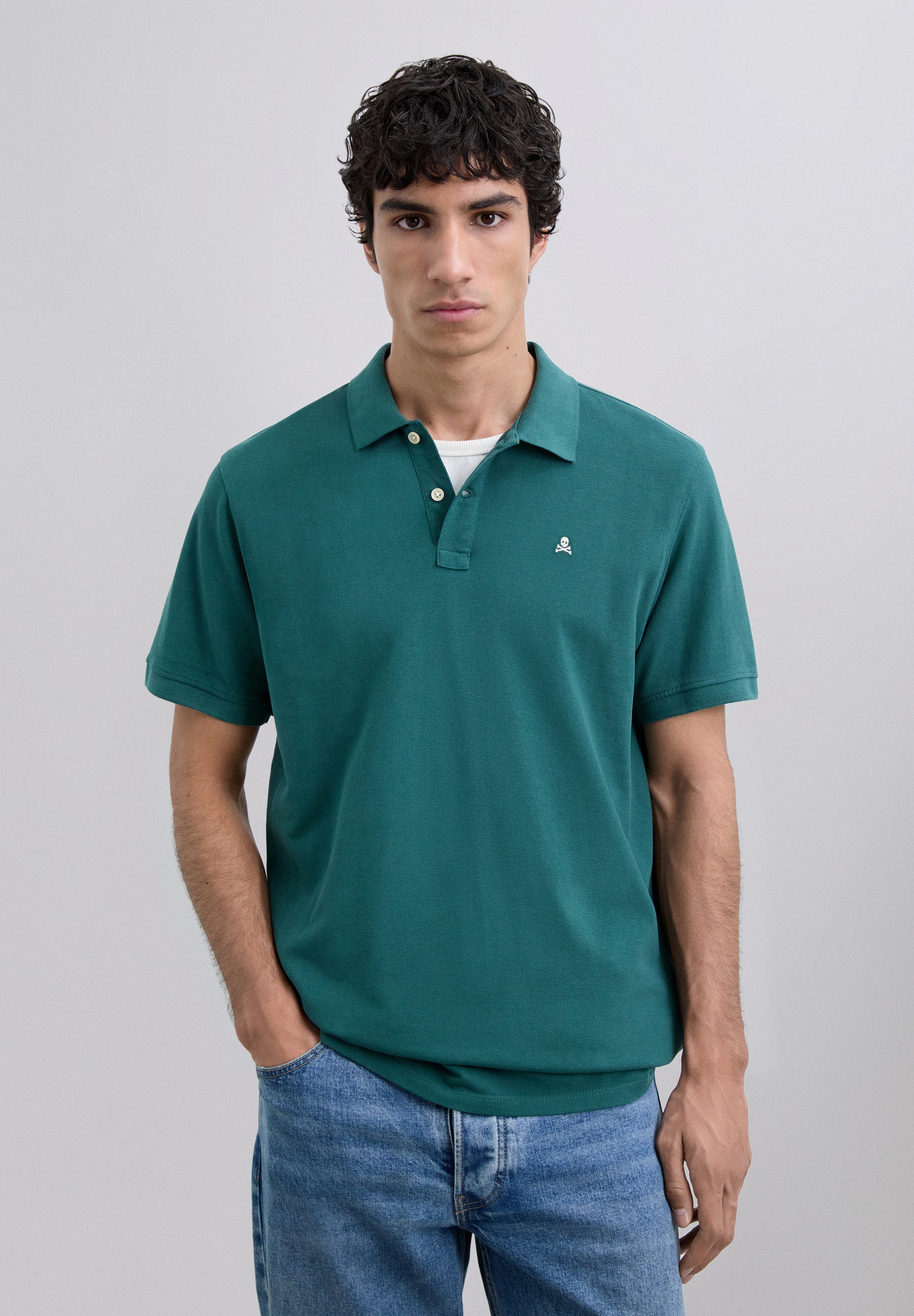 POLO PIQUÉ BRODÉ