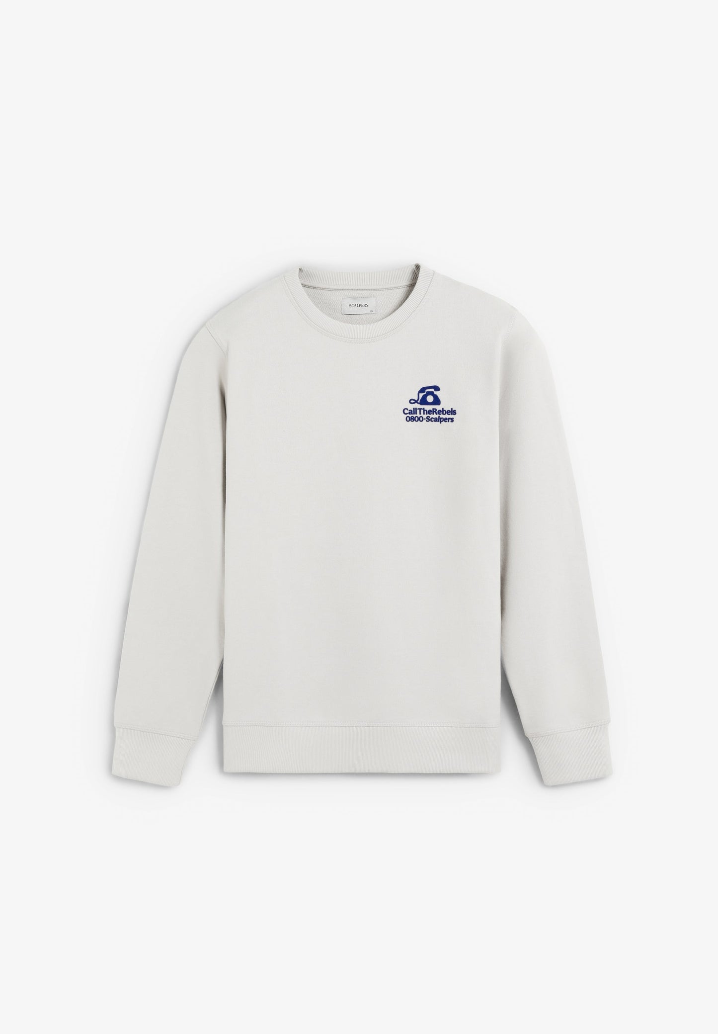 SWEATSHIRT WITH RAISED LOGO