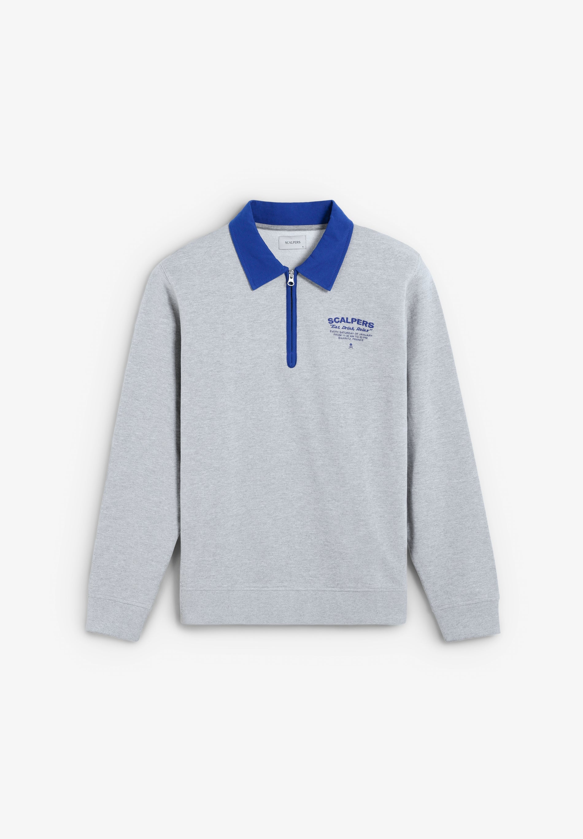 SCCONTRASTPOLO SWEATER