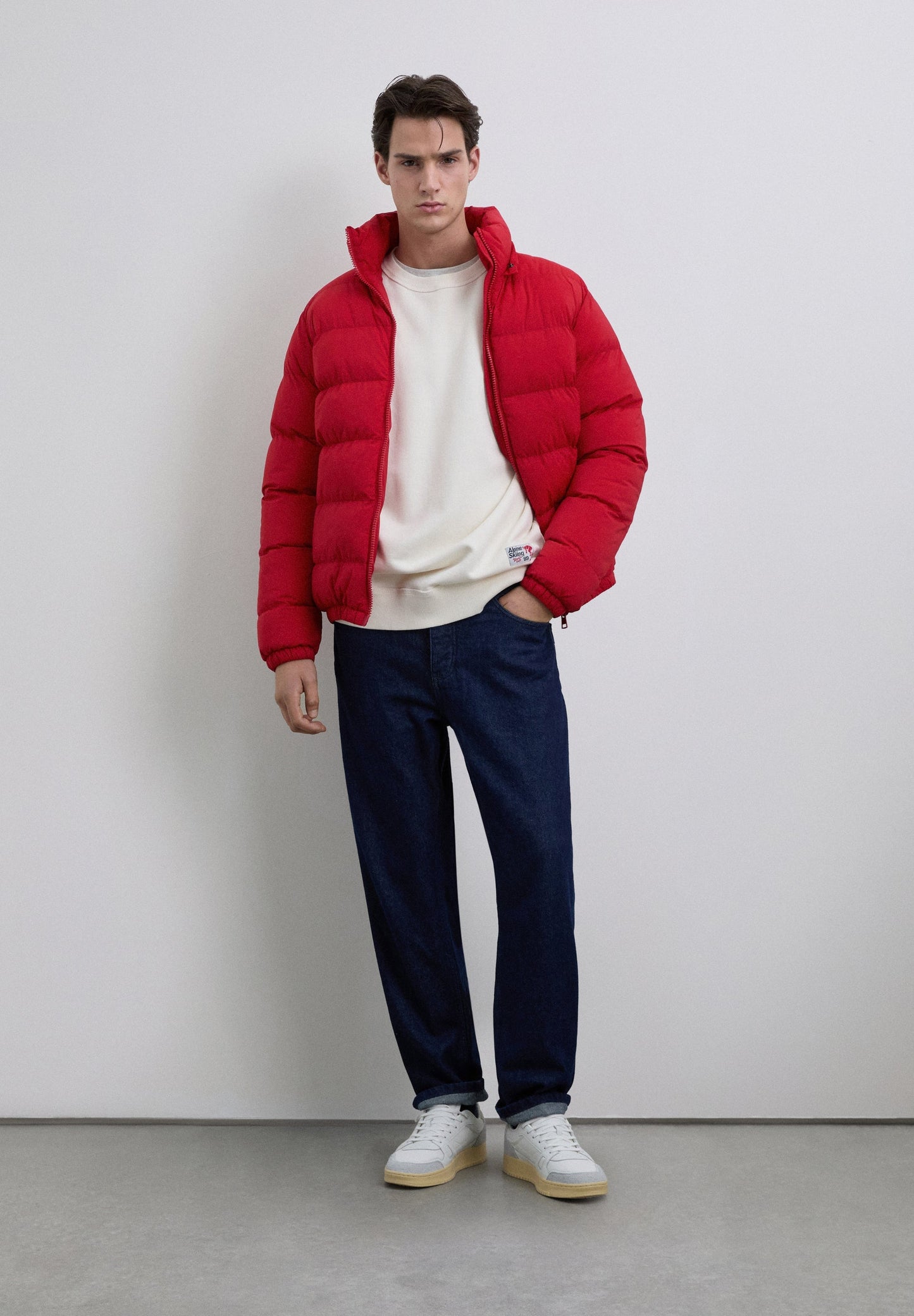 ALPINE PRINT SWEATSHIRT