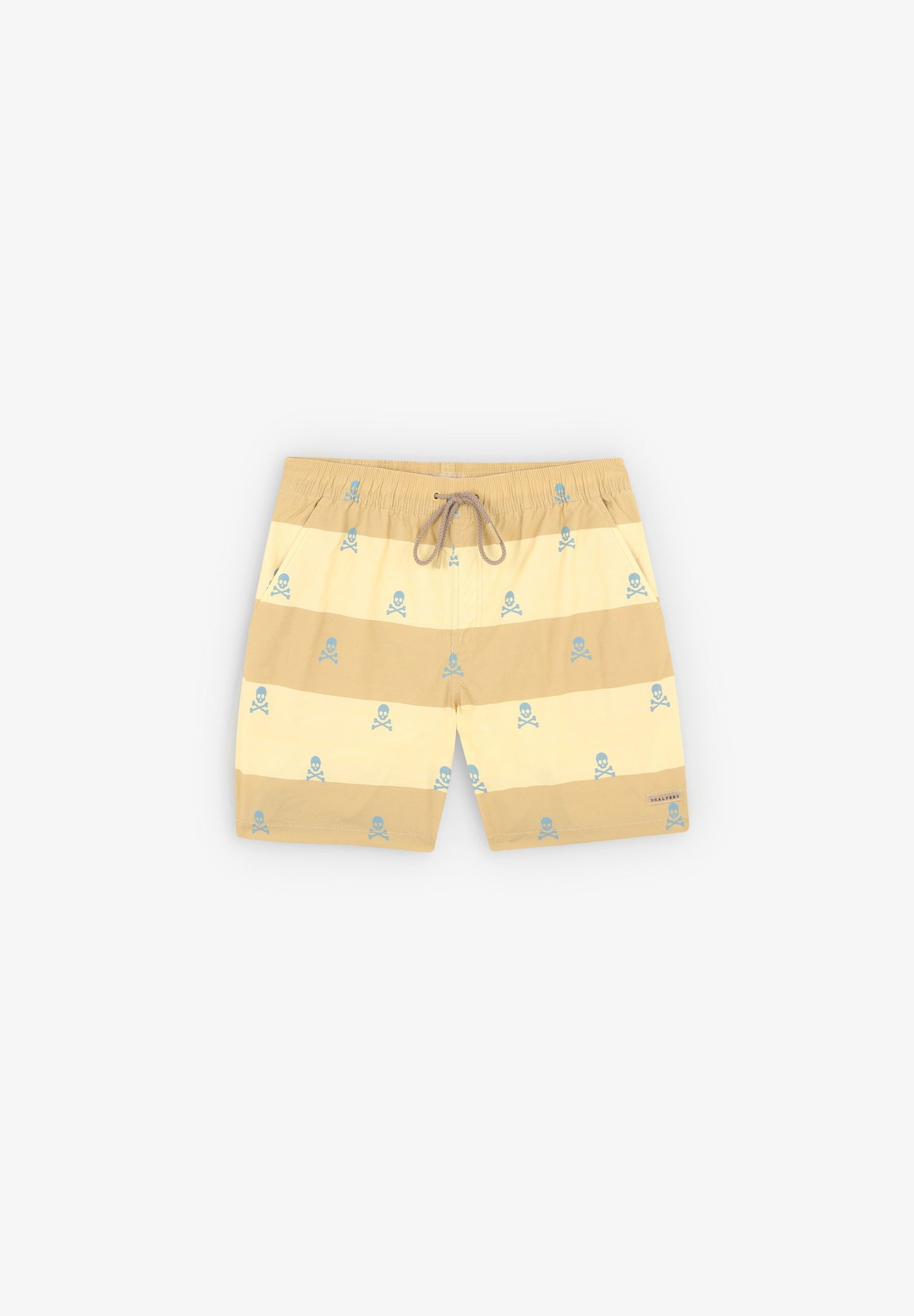 SKULL STRIPES SWIMSUIT