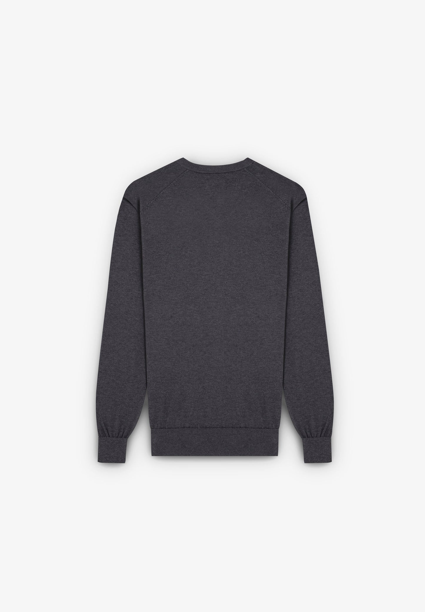 100% COTTON V-NECK SWEATER