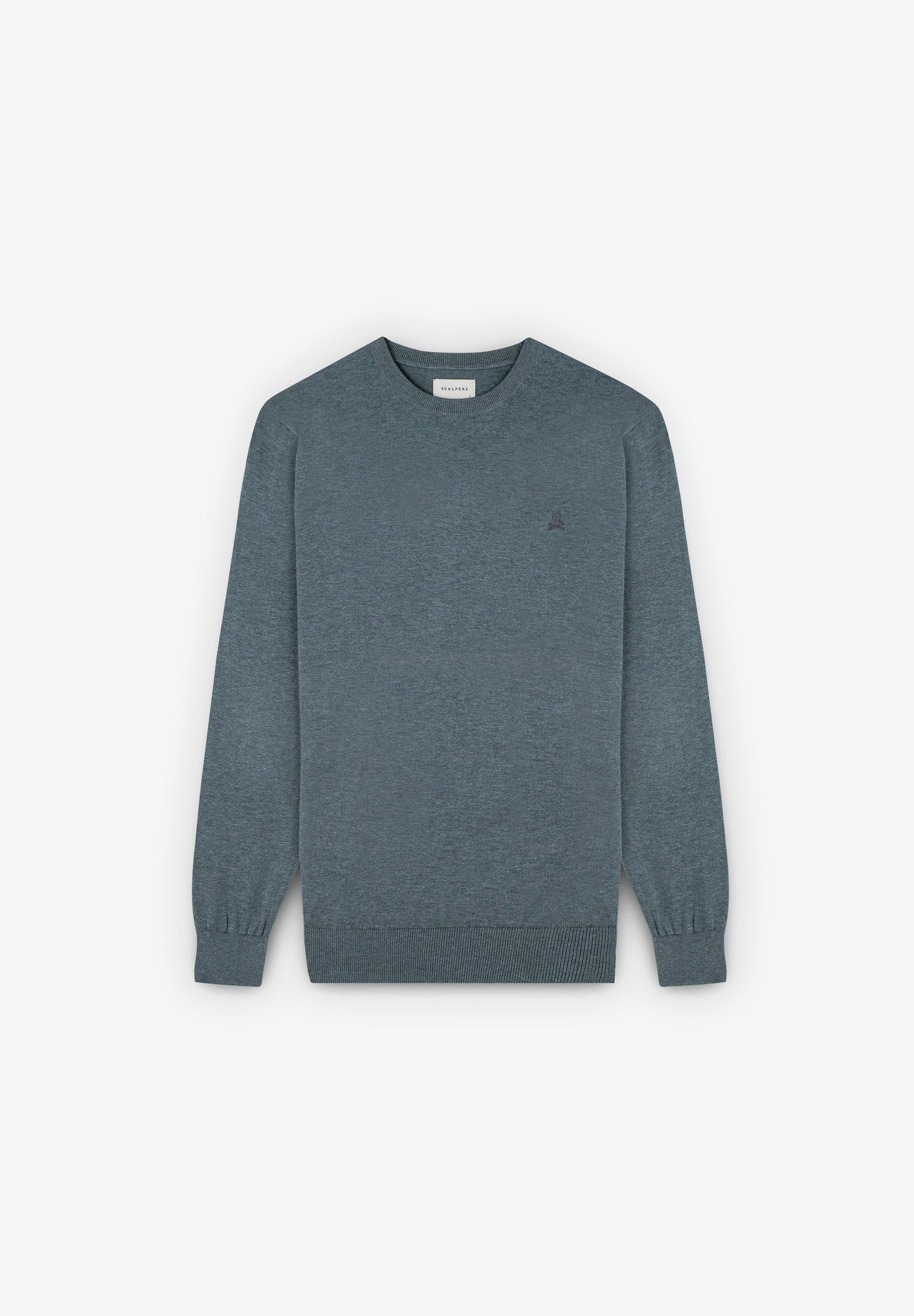 RIBBED COTTON SWEATER