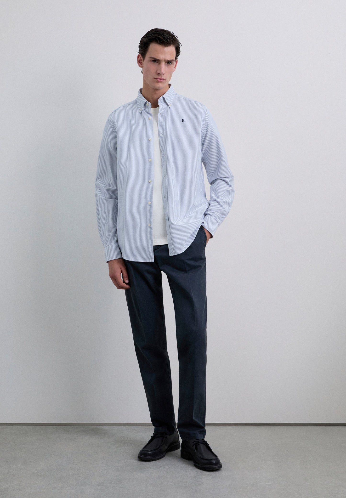 SCNEW OXFORD BD SLIM OE SHIRT