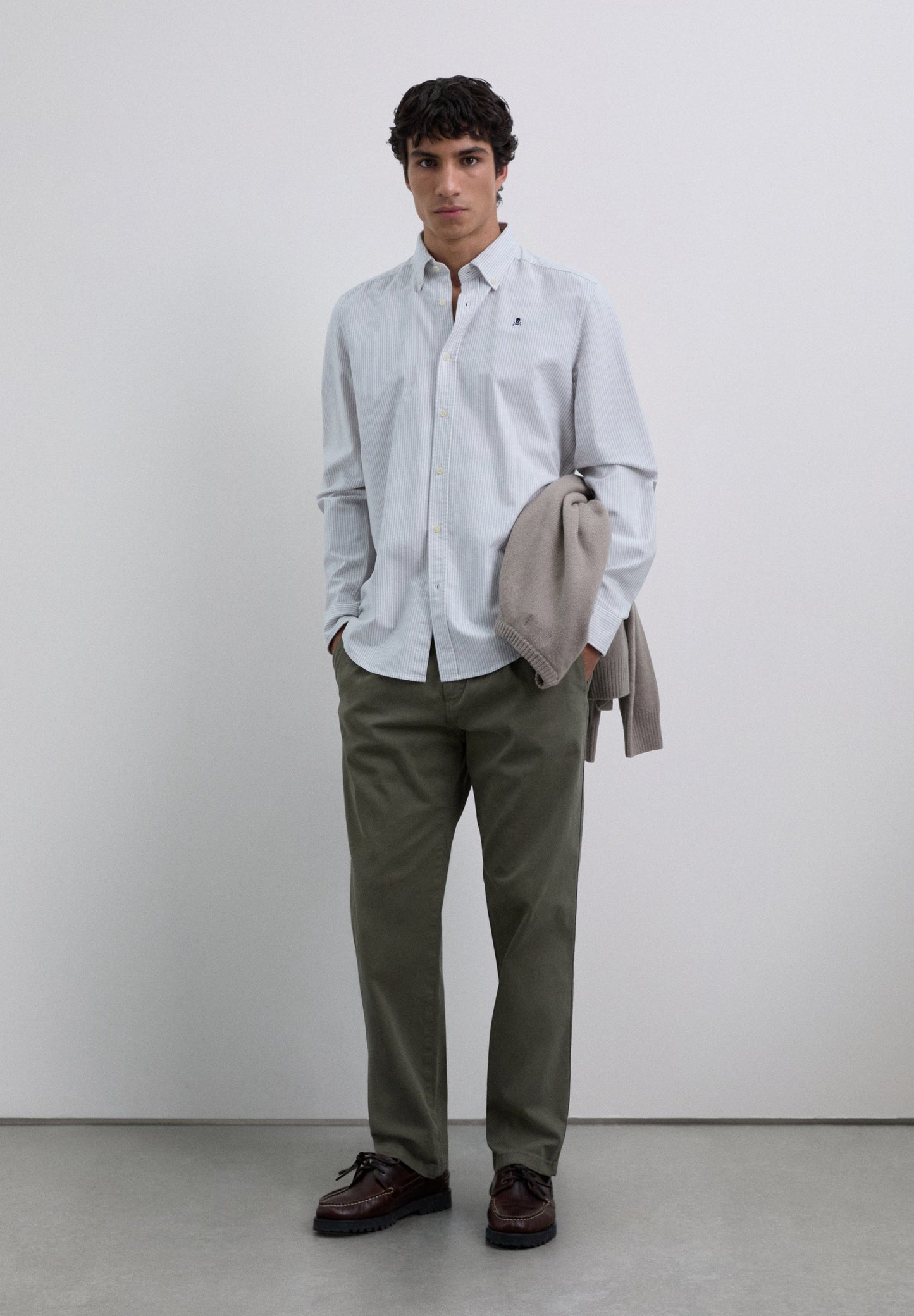 SC NEW OXFORD BD SLIM OE SHIRT
