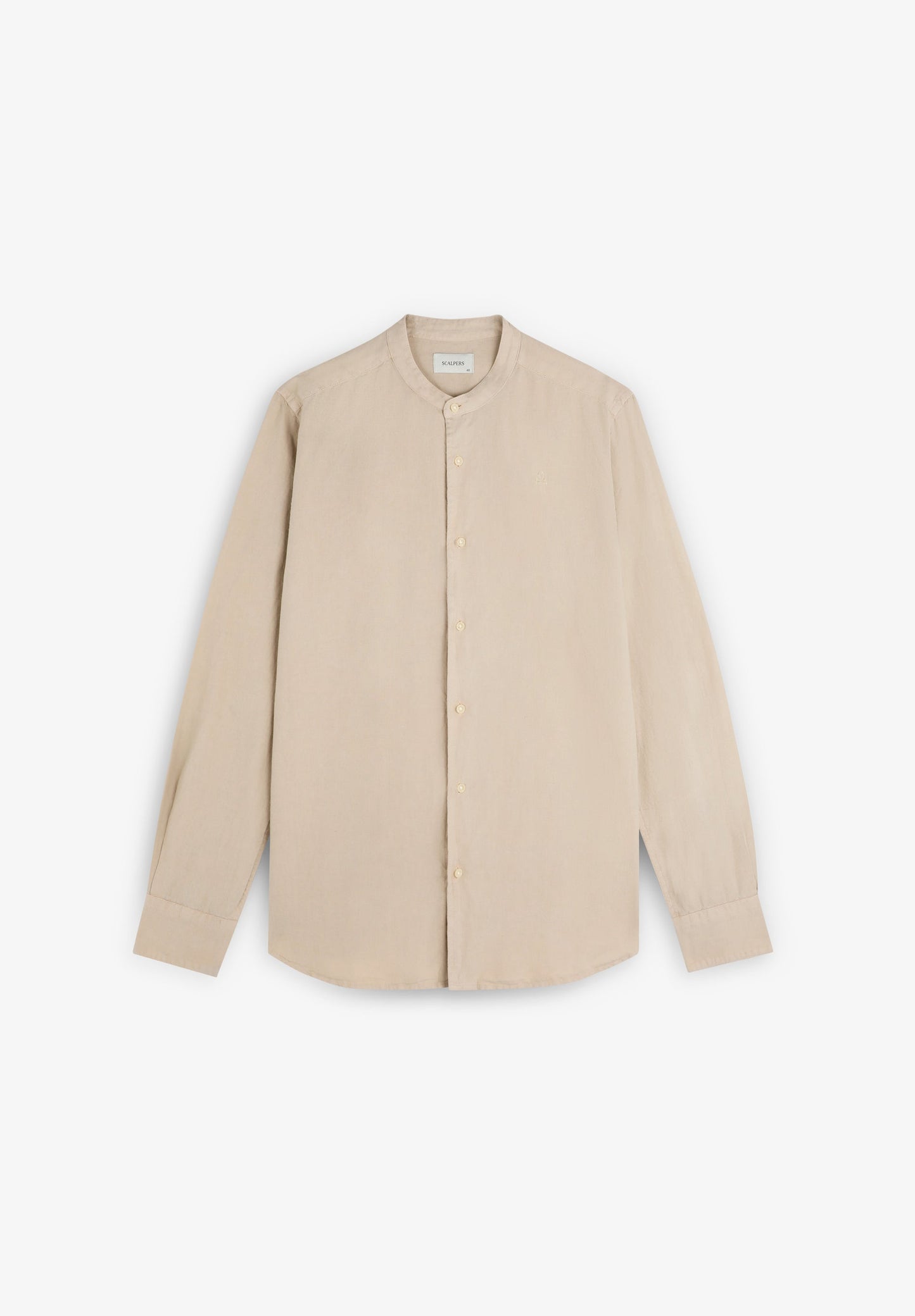 CHEMISE LIN COL MAO