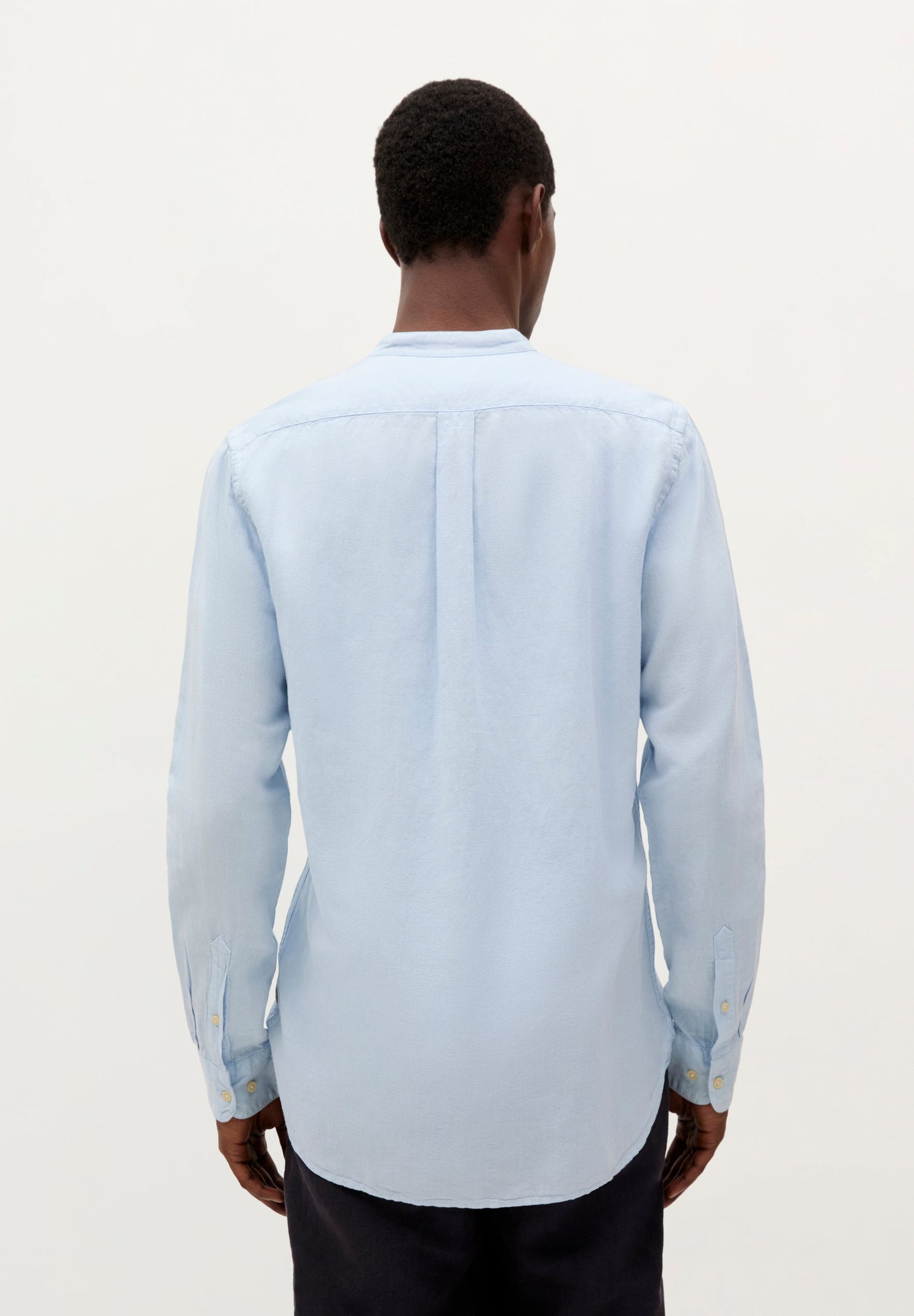CHEMISE LIN COL MAO