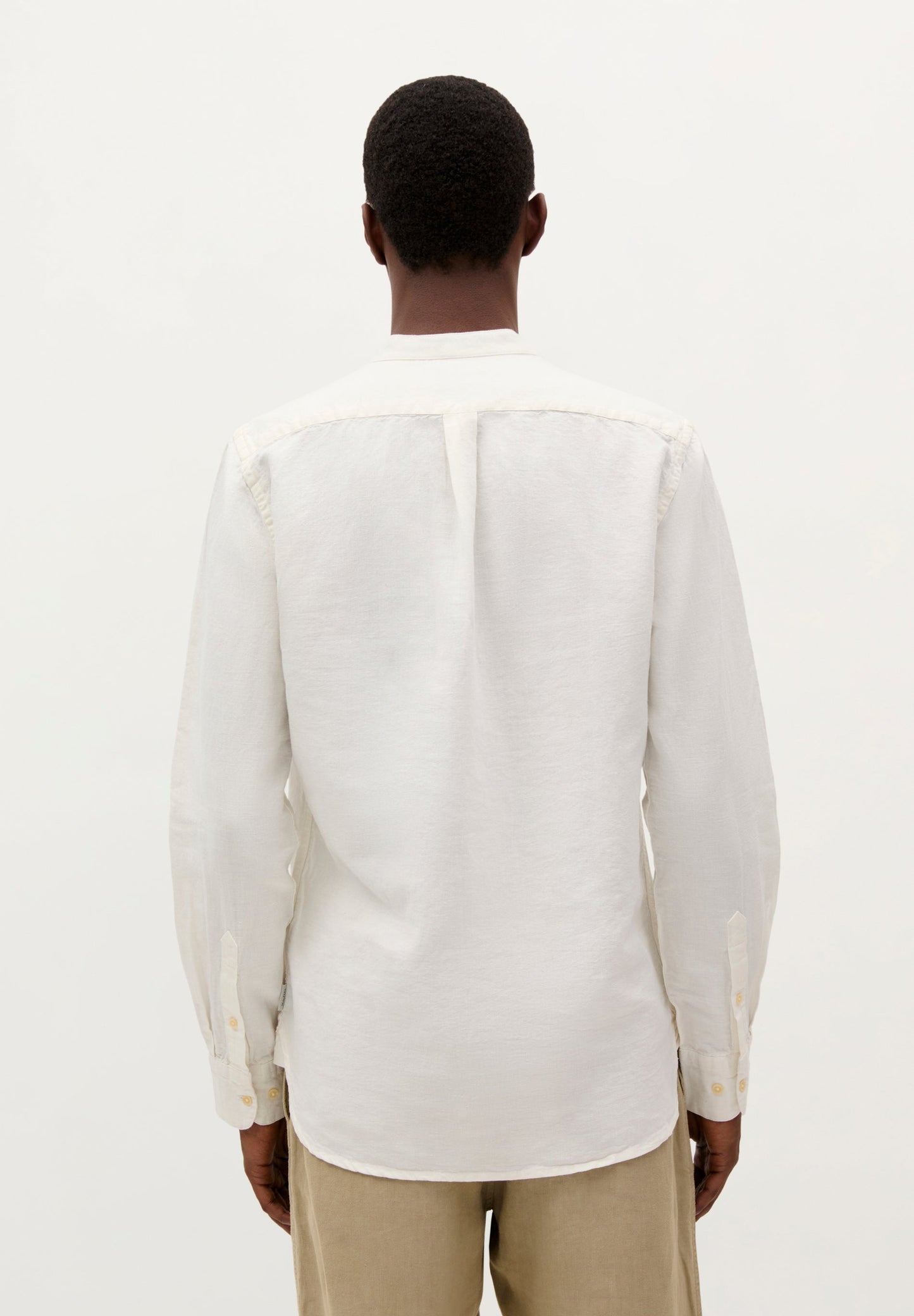 CHEMISE LIN COL MAO