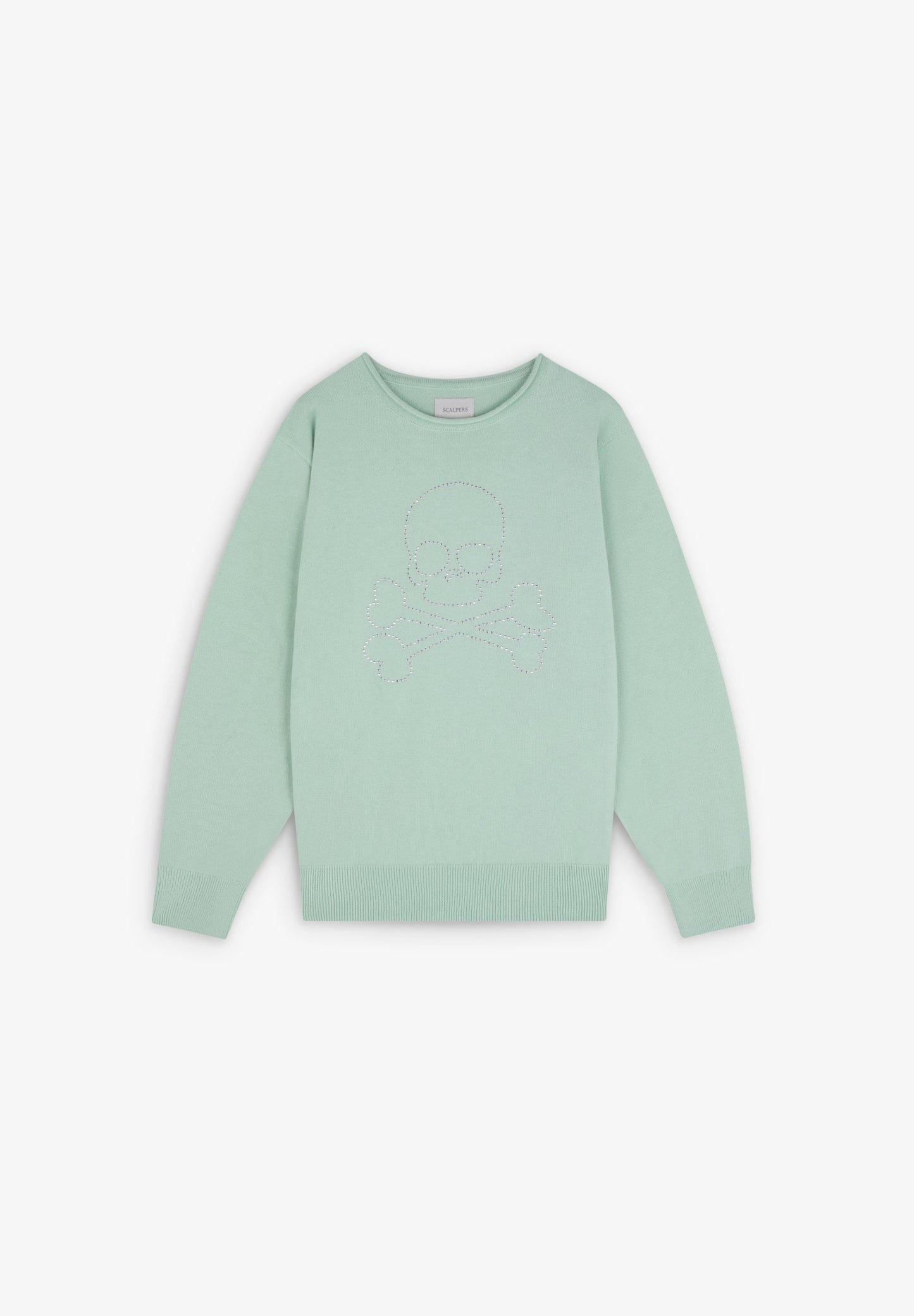CHUNKY KNIT SHINY SWEATER