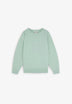 CHUNKY KNIT SHINY SWEATER