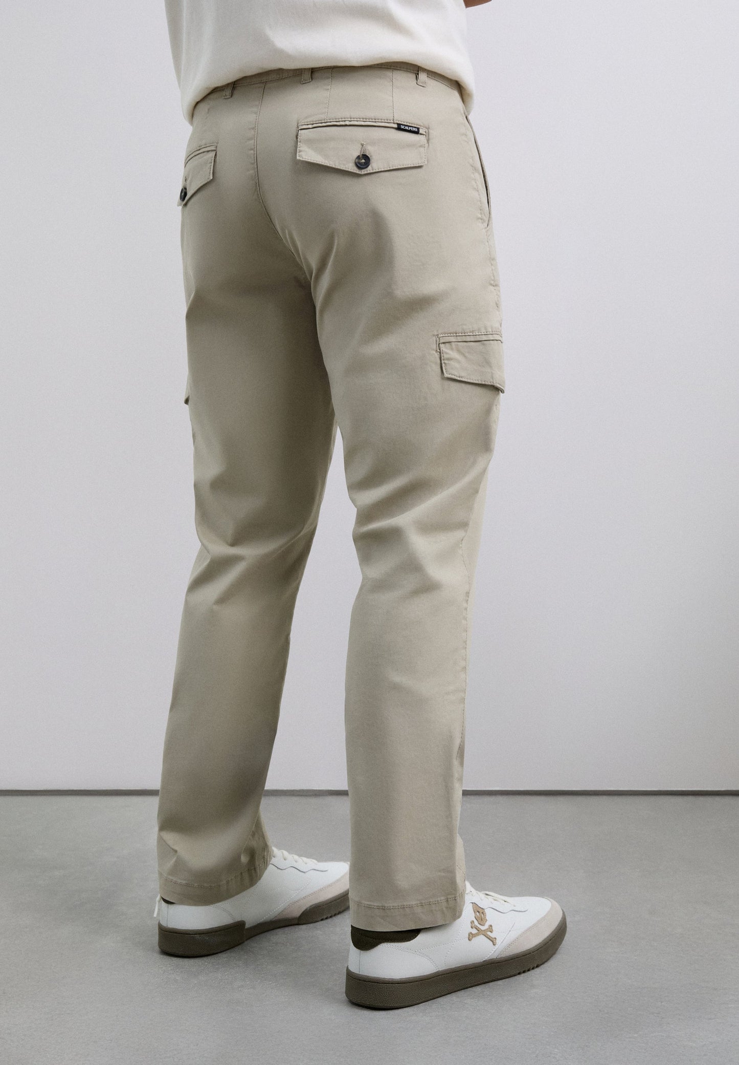 SCNOS SLIM CARGO PANTS