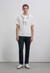 SLIM FIT CARGO TROUSERS