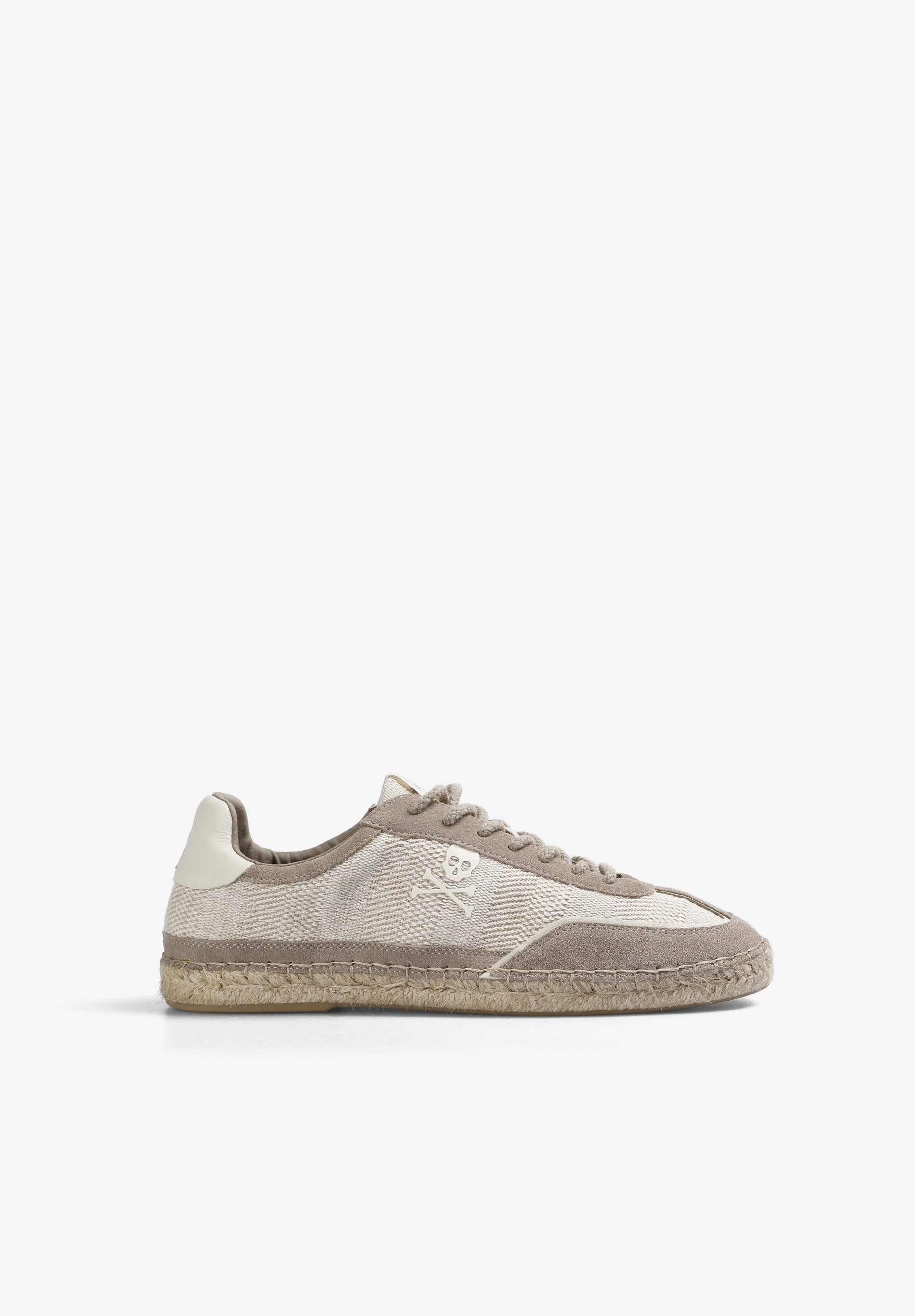 LACE-UP SKULL ESPADRILLES