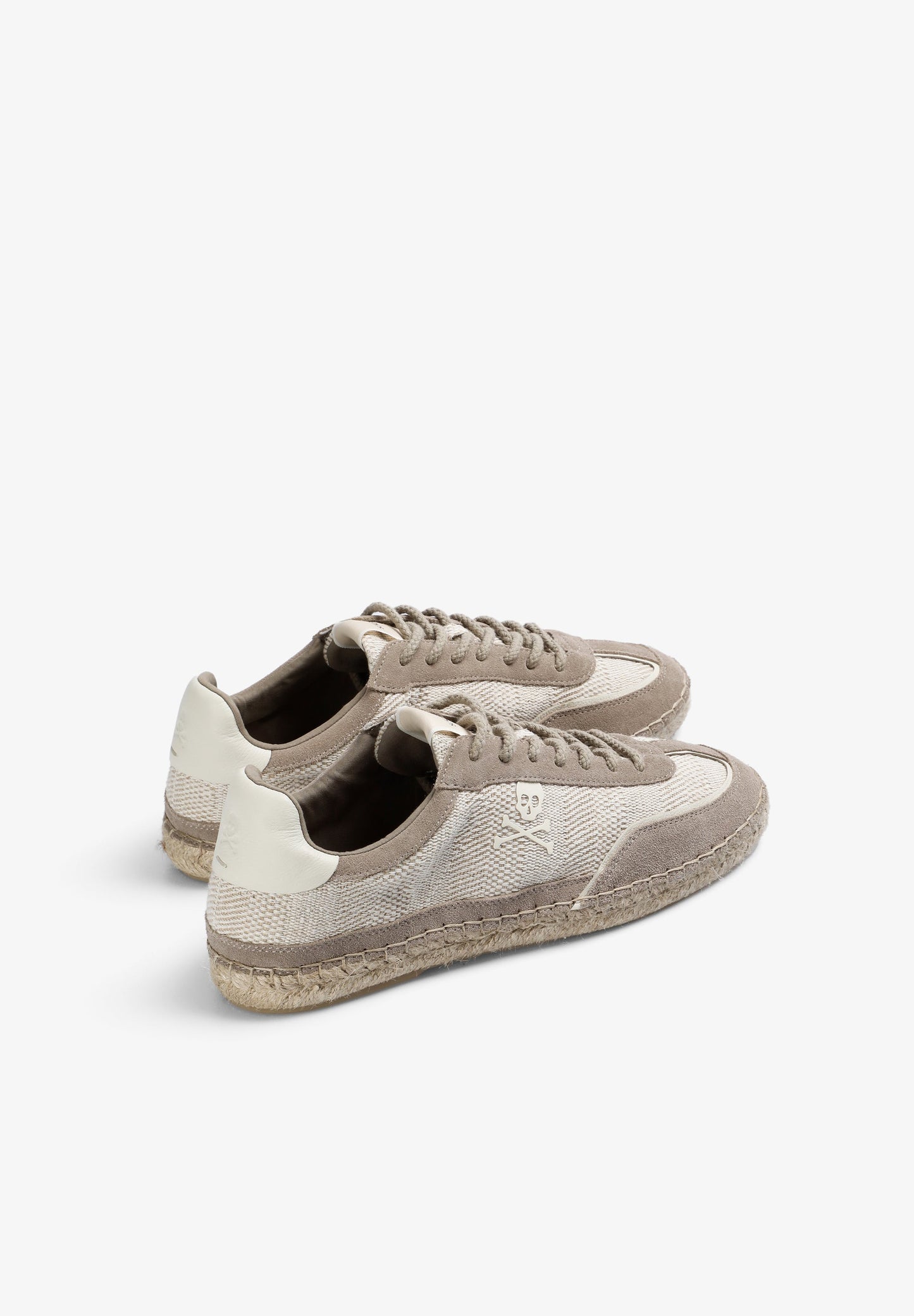 LACE-UP SKULL ESPADRILLES