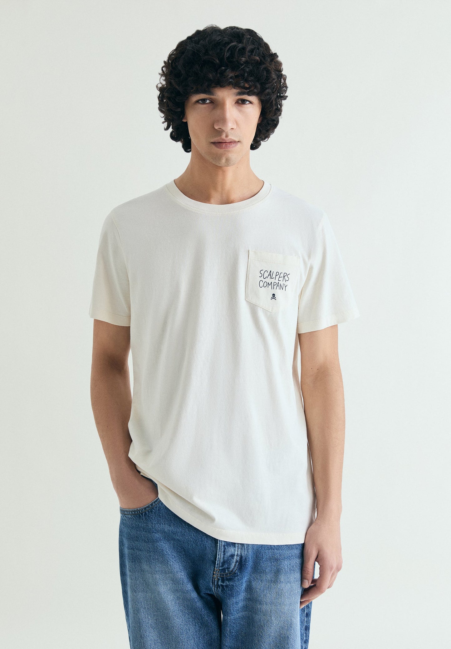 T-SHIRT WITH POCKET PRINT