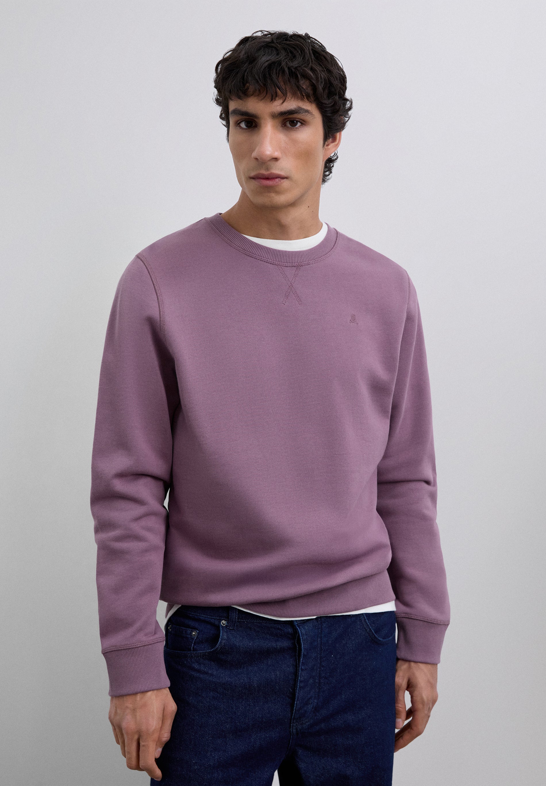 SWEATER DOODSHOOFD GEBORDUURD