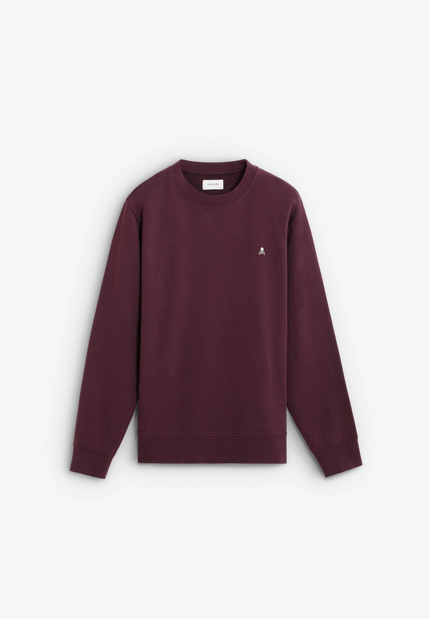 SWEATSHIRT WITH EMBROIDERED SKULL