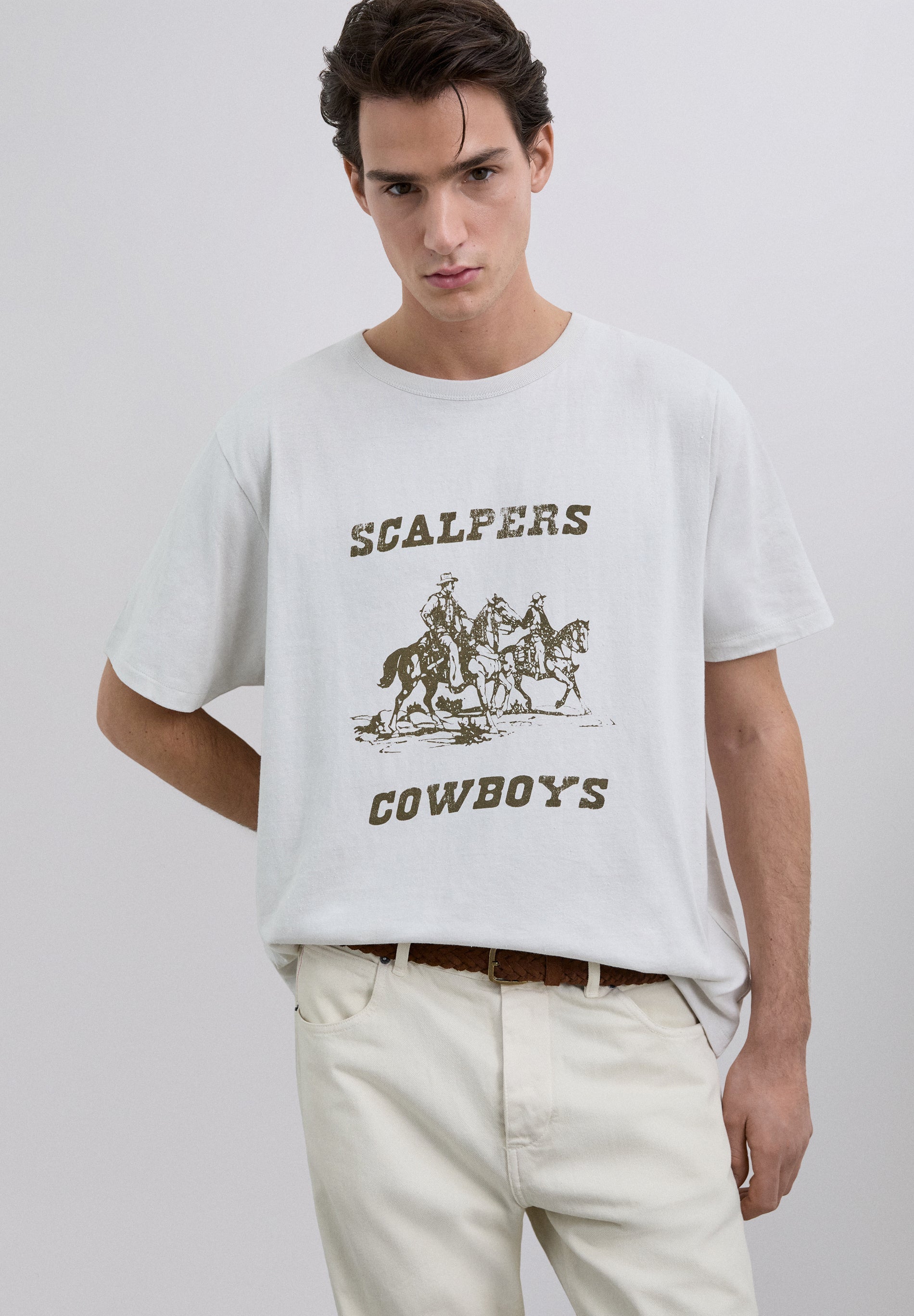 T-SHIRT COWBOY PRINT