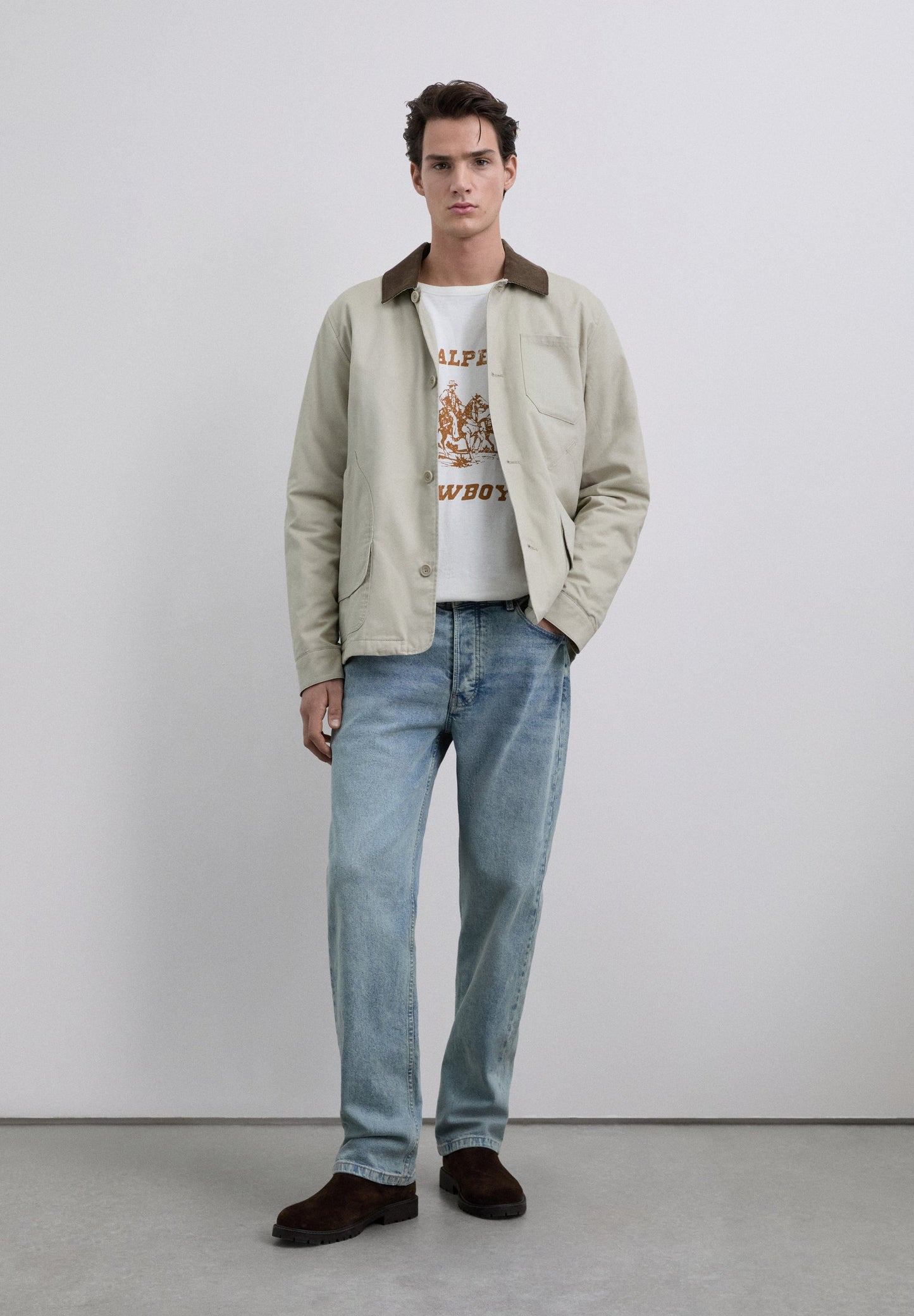 COWBOY PRINT T-SHIRT