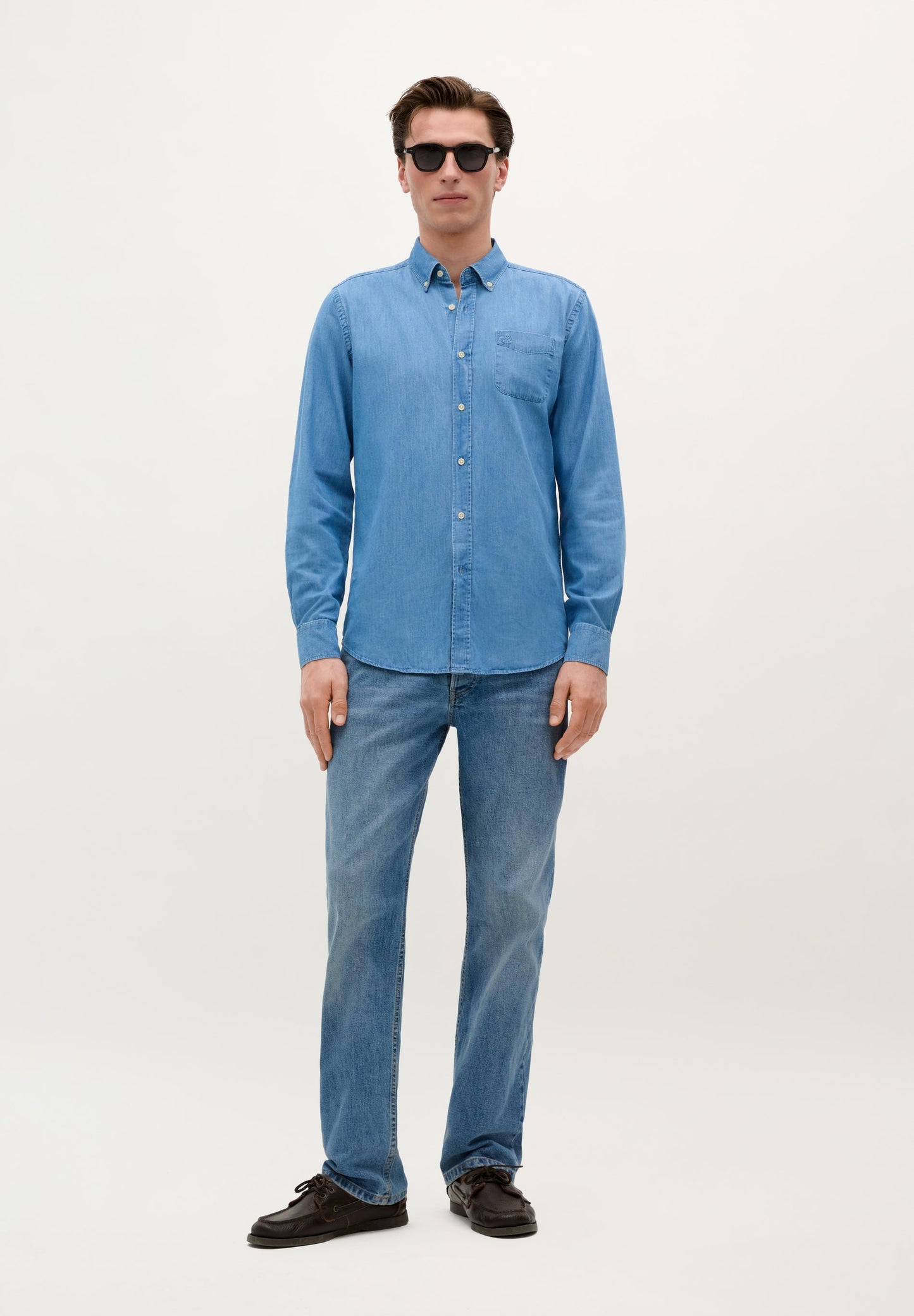 DENIM COTTON SHIRT