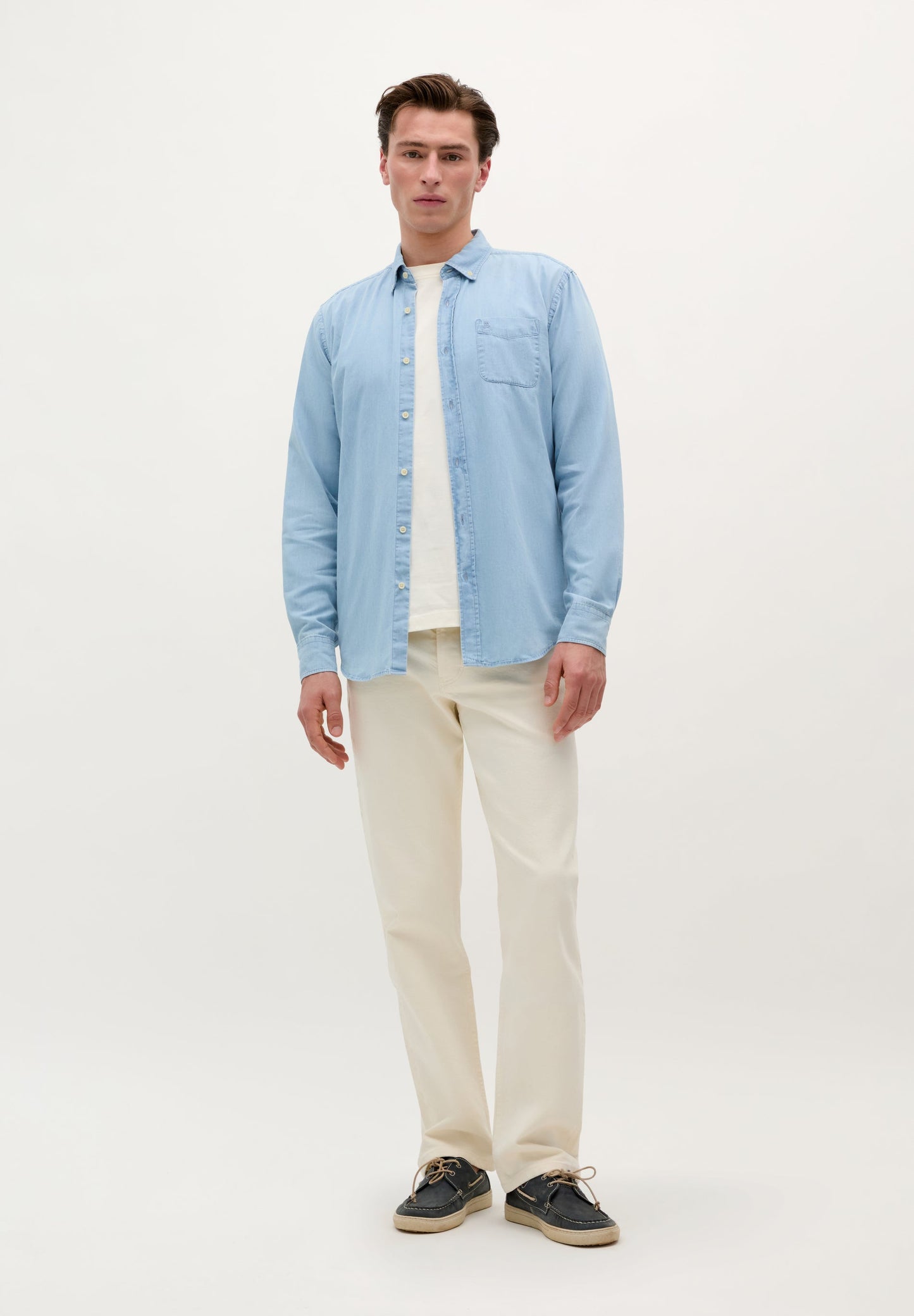 DENIM COTTON SHIRT