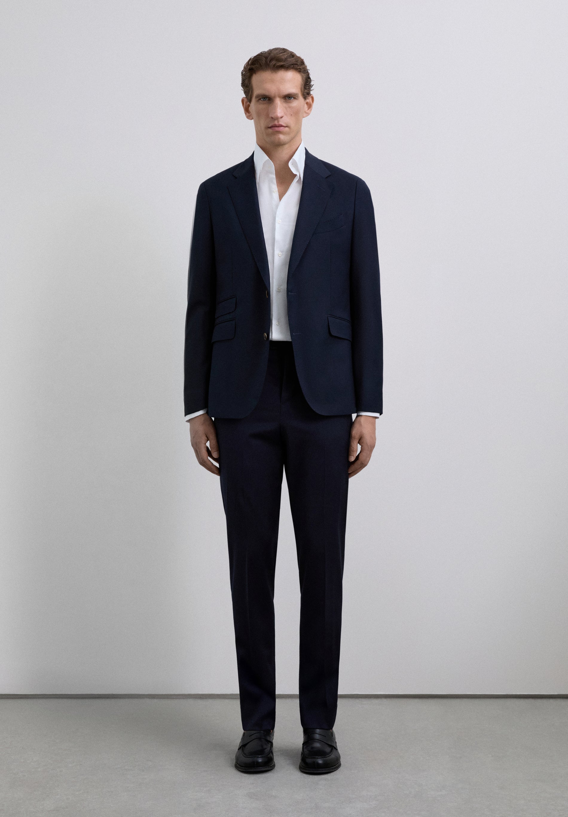 ELEGANTE HOSE MIT BUNDFALTEN