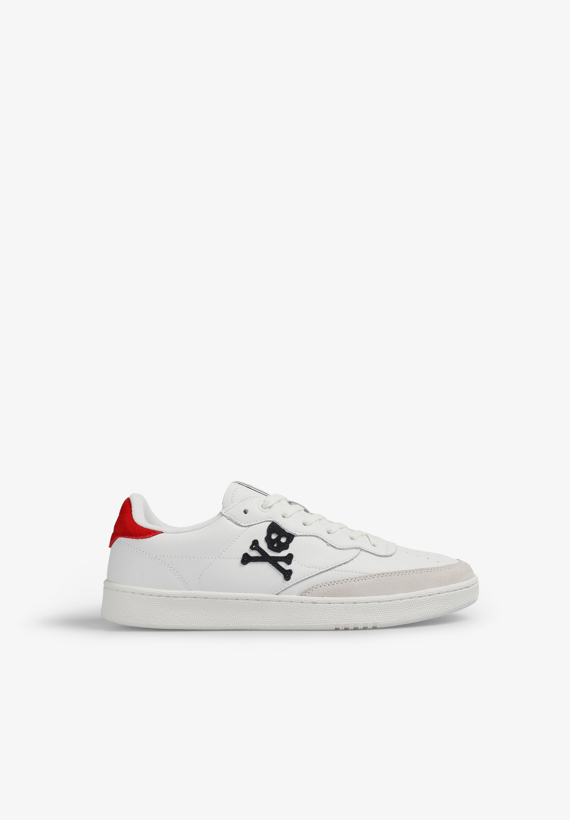 LEATHER SKULL SNEAKERS