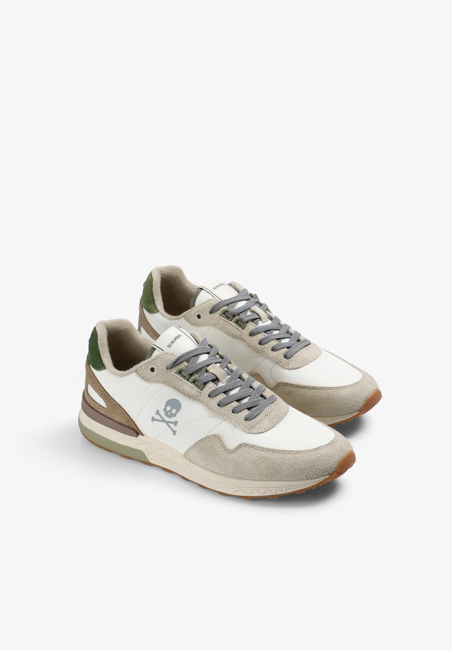 SUEDE SNEAKERS WITH SKULL