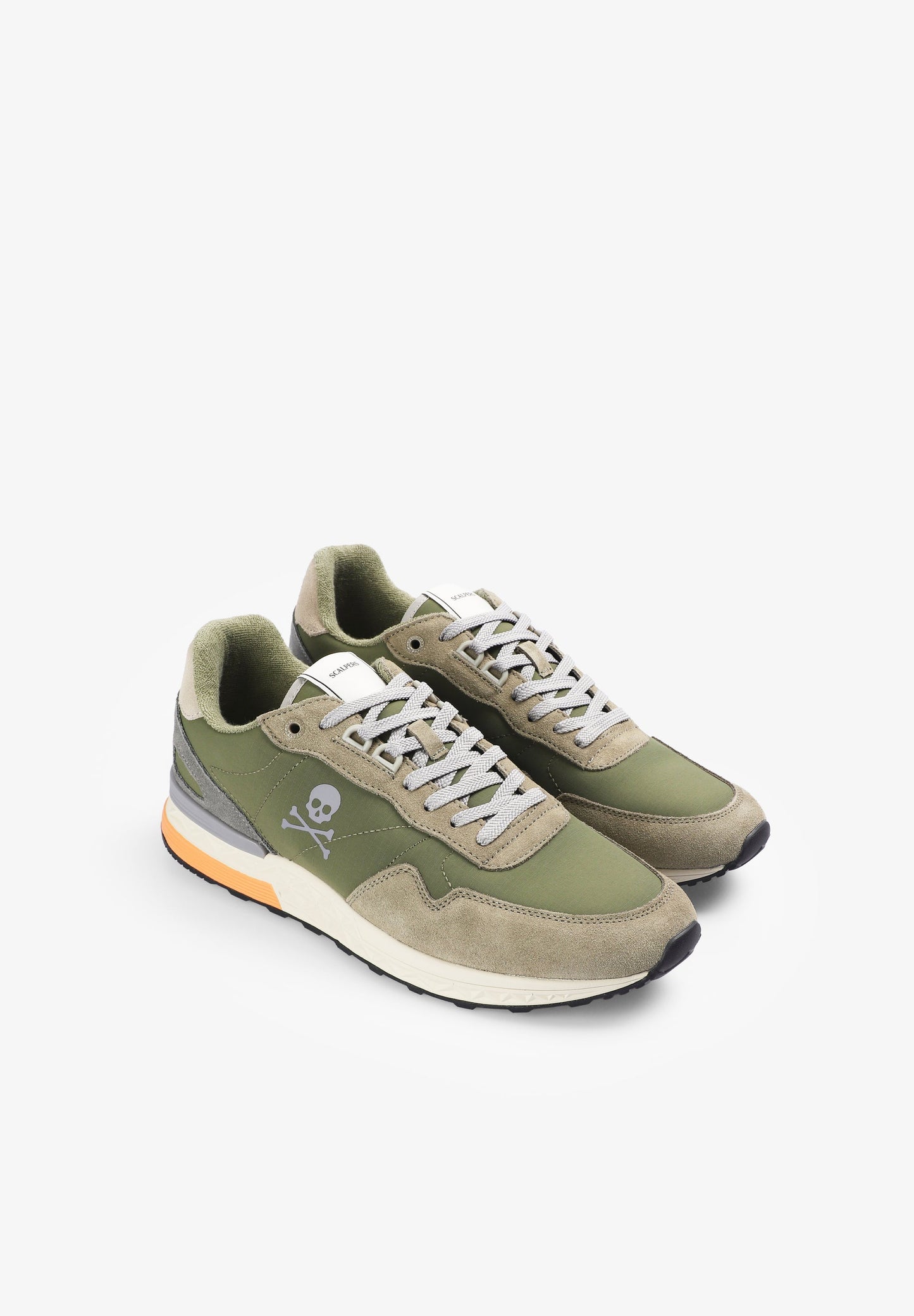 SUEDE SNEAKERS WITH SKULL