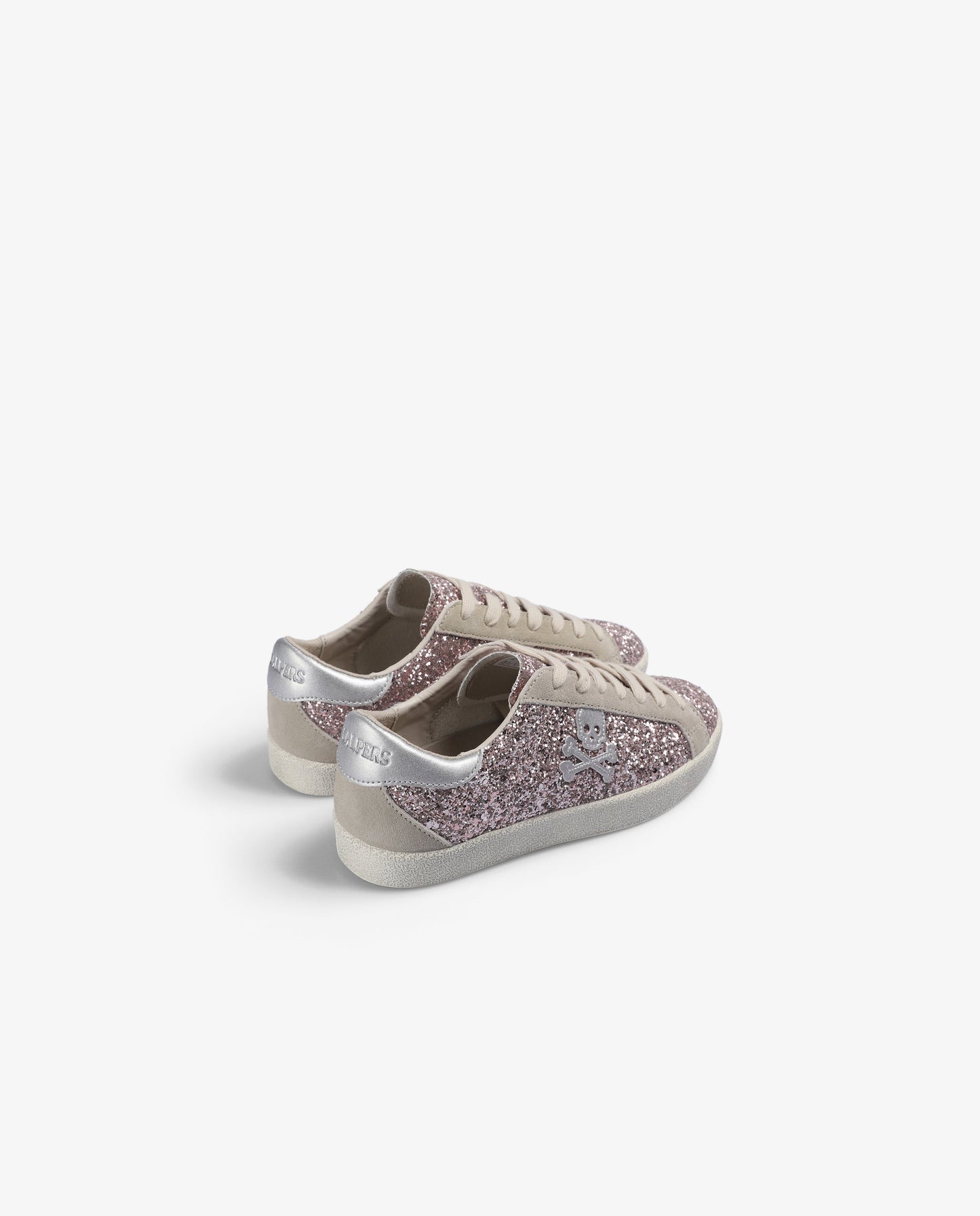 GLITTER SKULL SNEAKERS