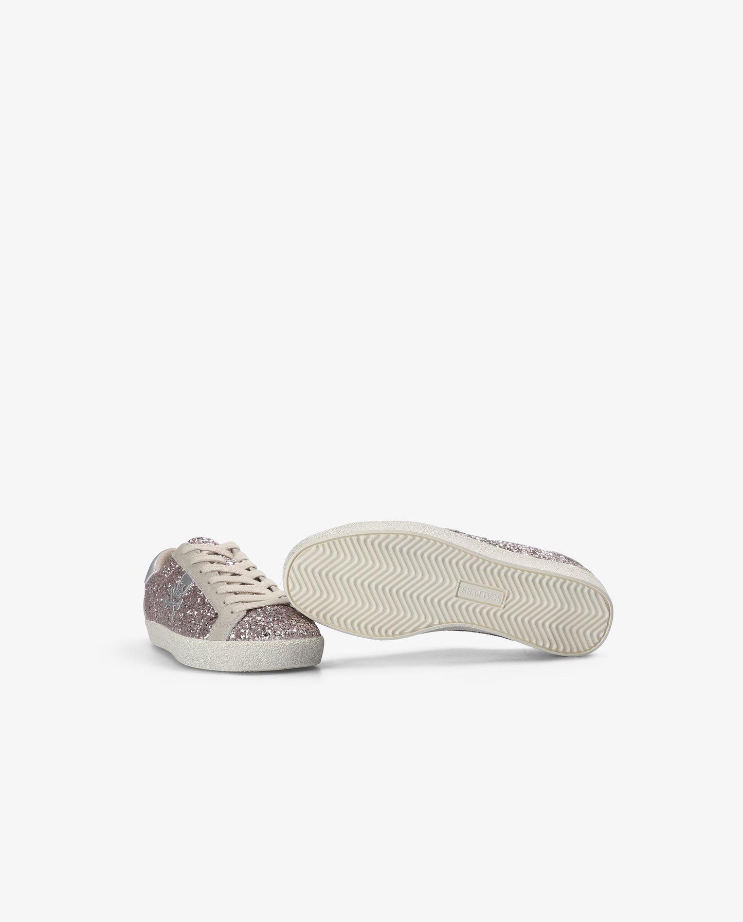 GLITTER SKULL SNEAKERS