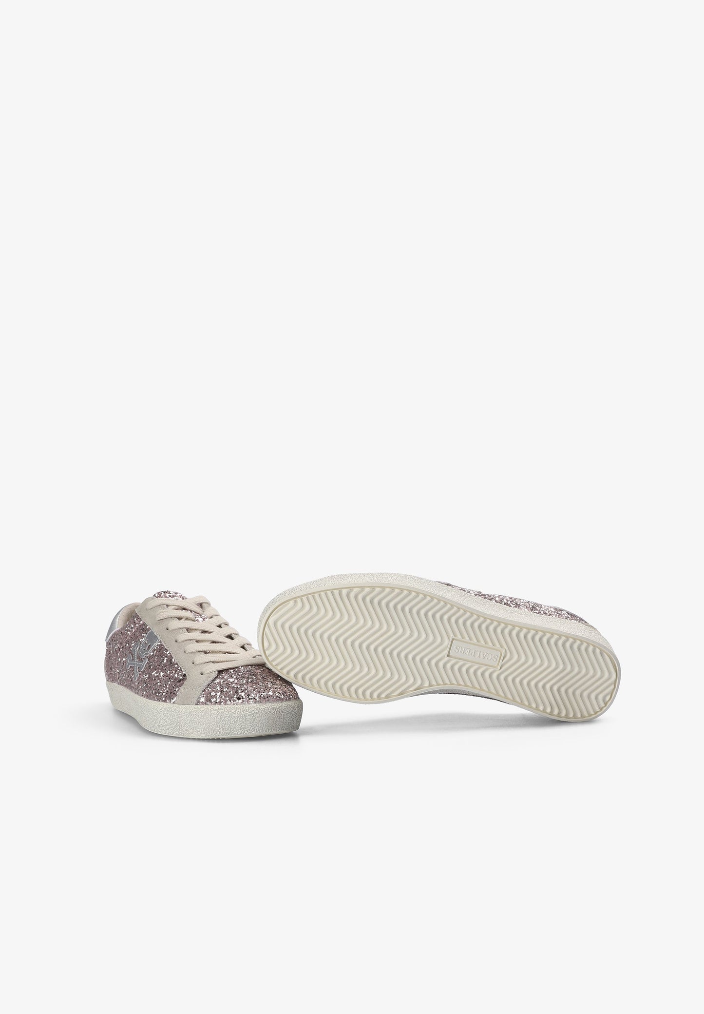 GLITTER SKULL SNEAKERS
