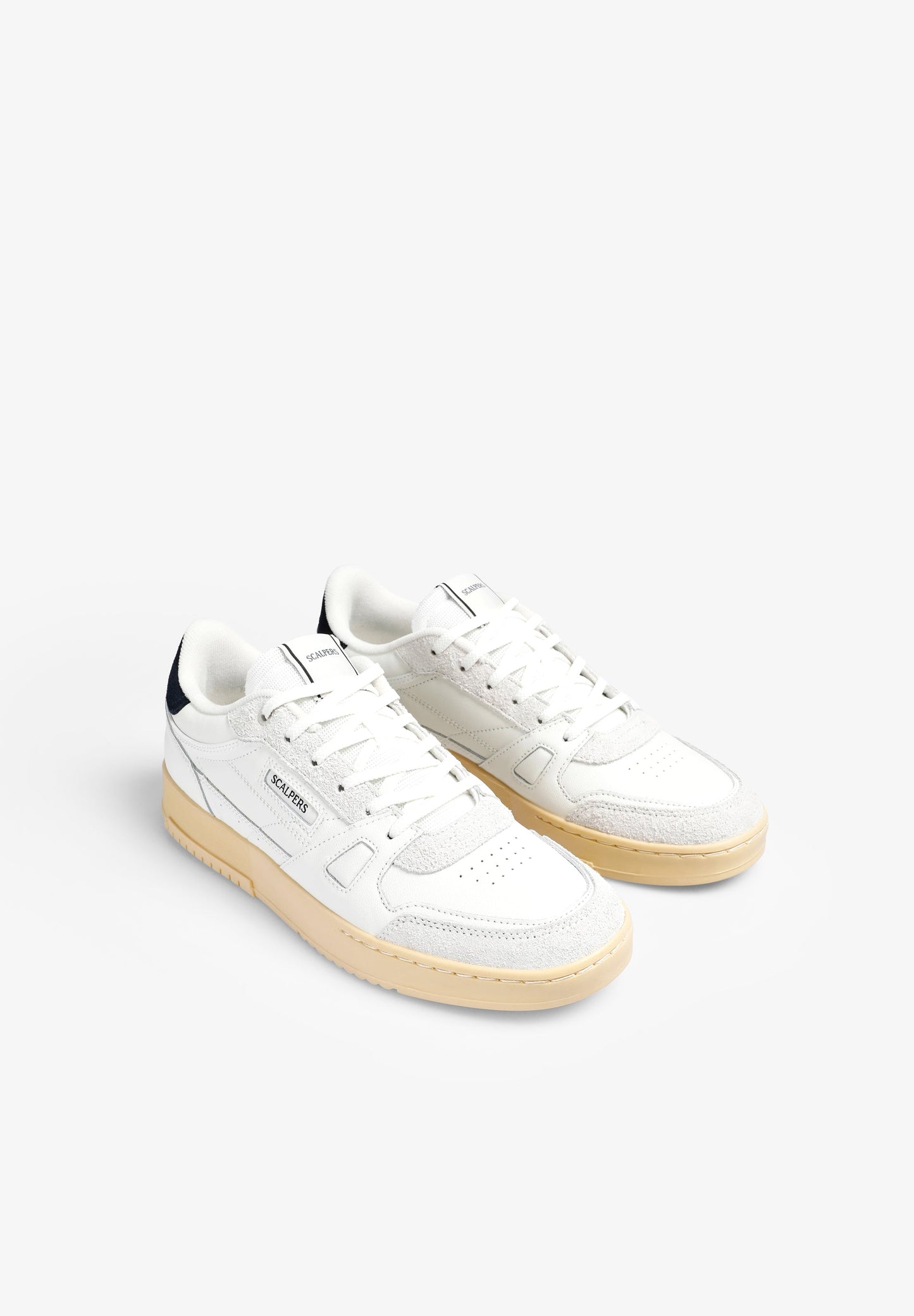TENNIS CUIR LOGO