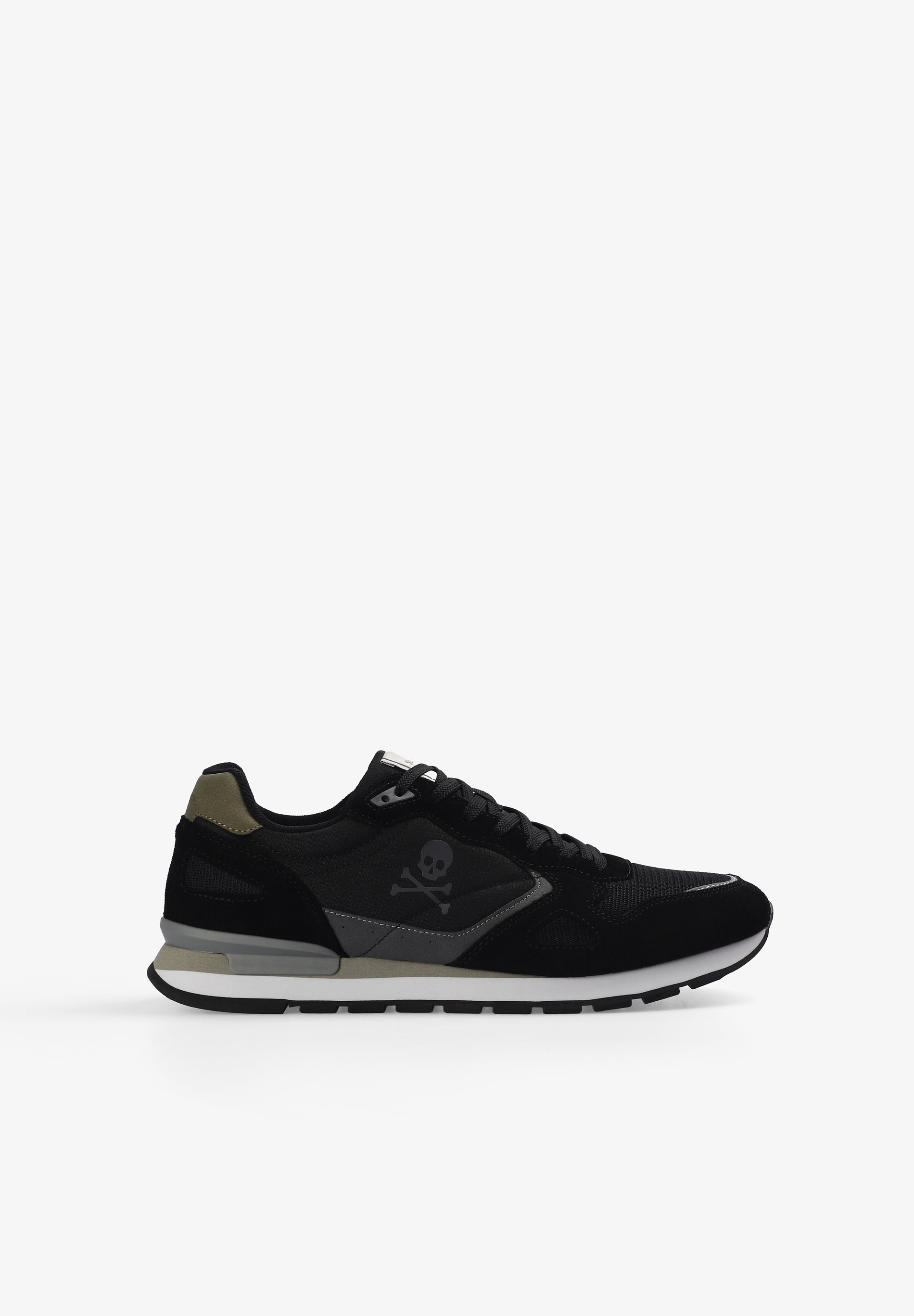 LEATHER SKULL SNEAKERS