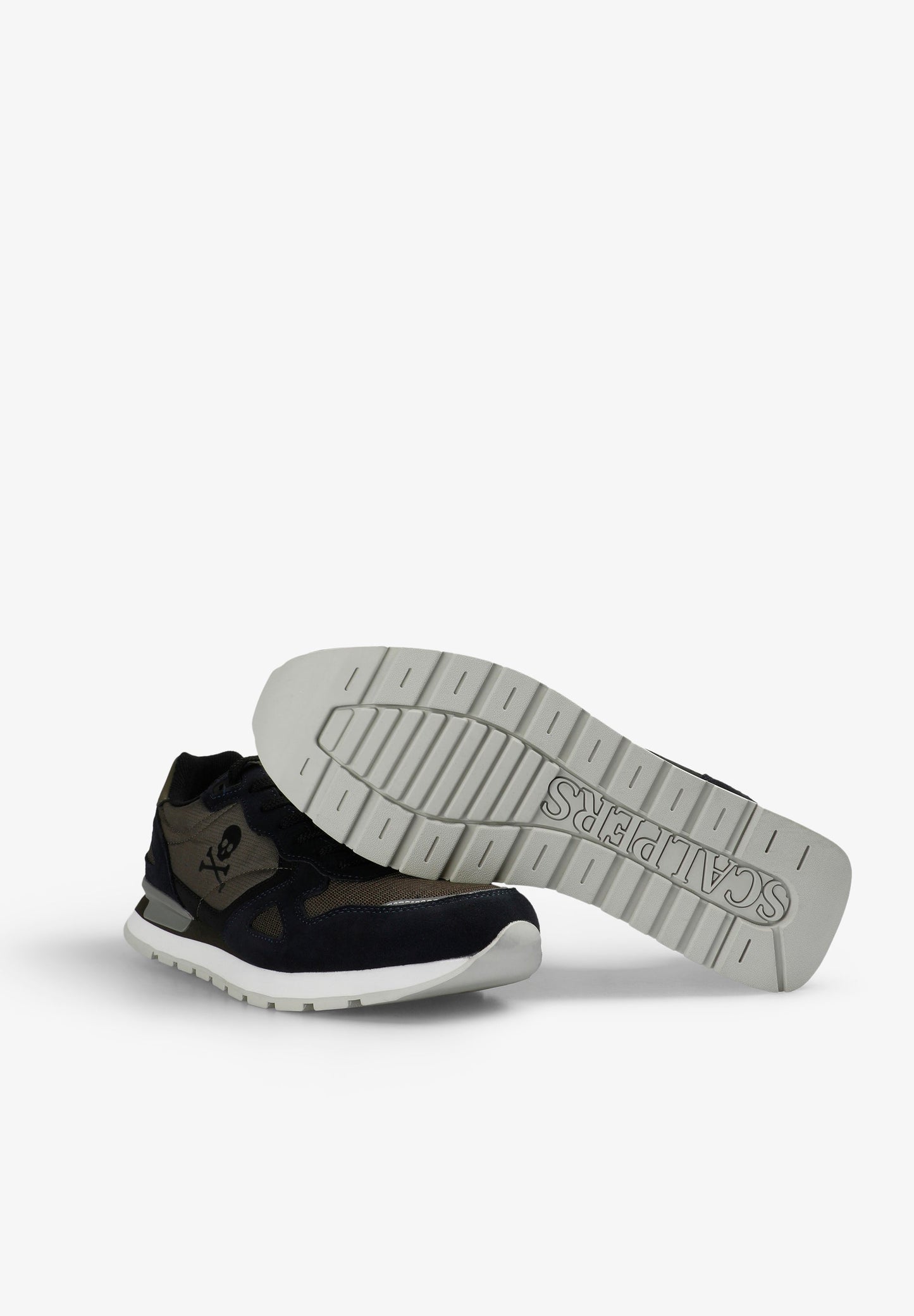 LEATHER SKULL SNEAKERS