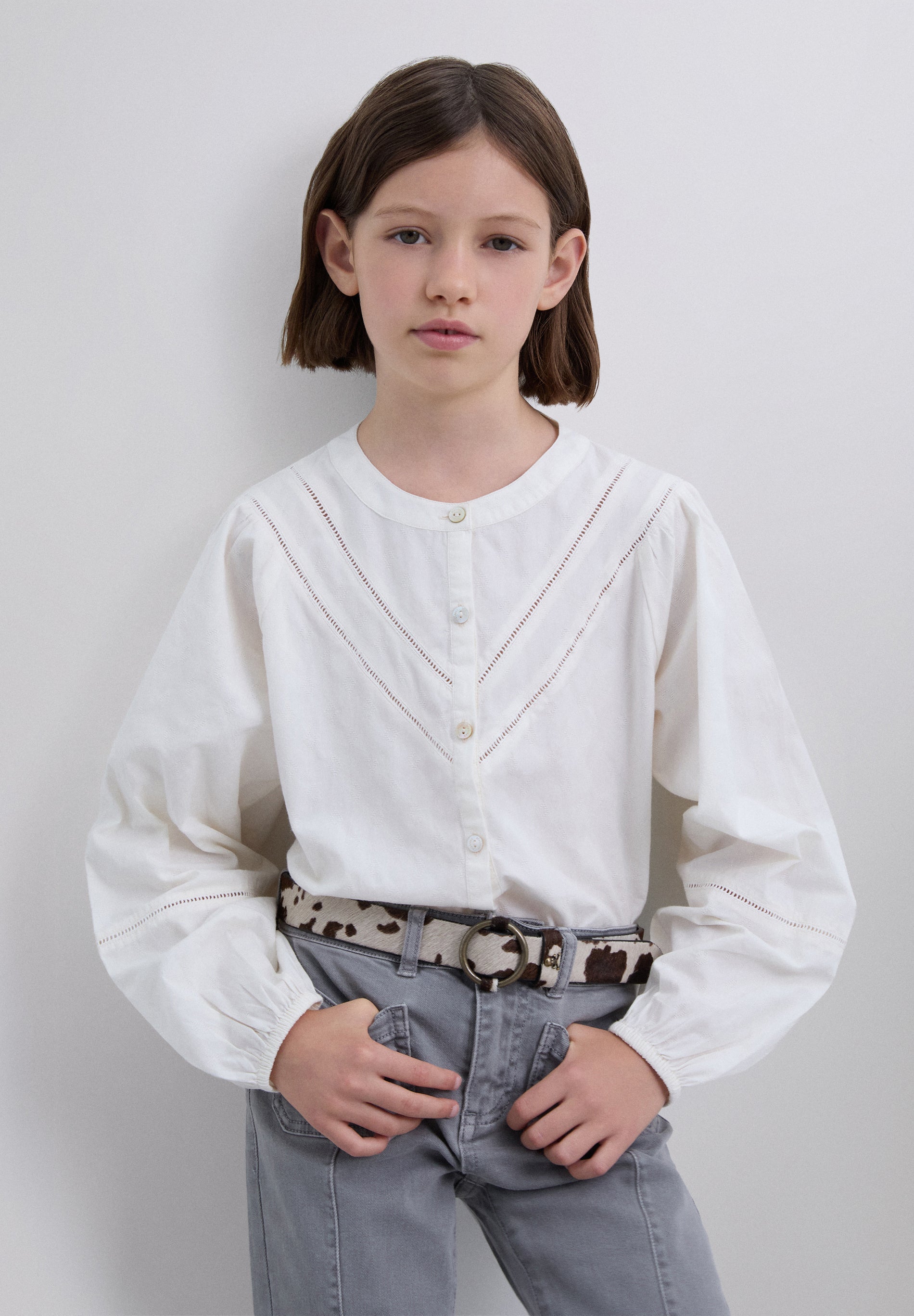 CHEMISE BRODERIES ROMANTIQUES