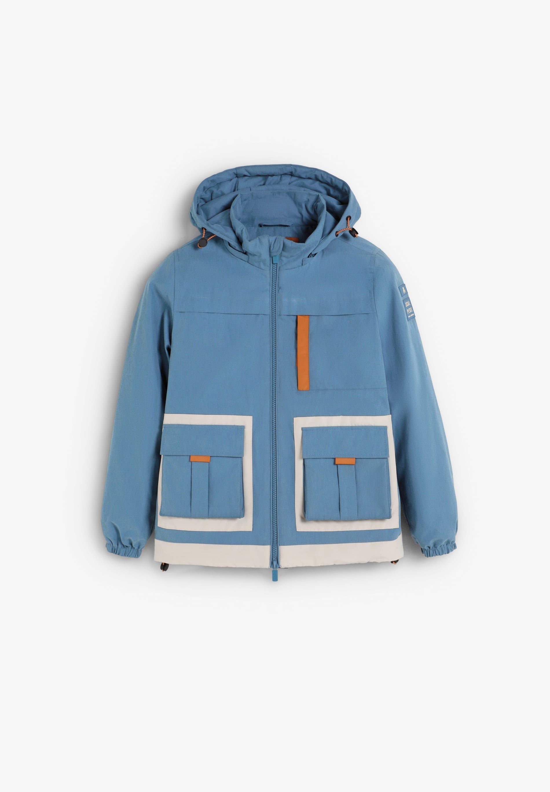 VESTE PANNEAUX TRICOLORE