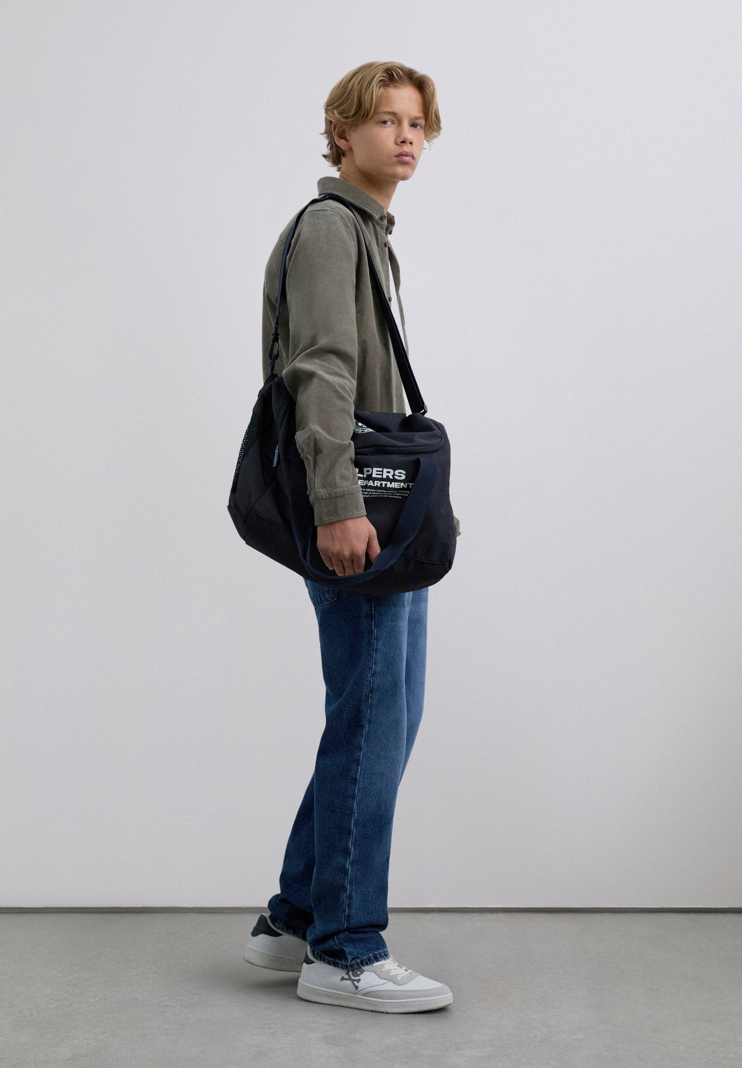 CHEMISE VELOURS CÔTELÉ SKULL BRODÉ