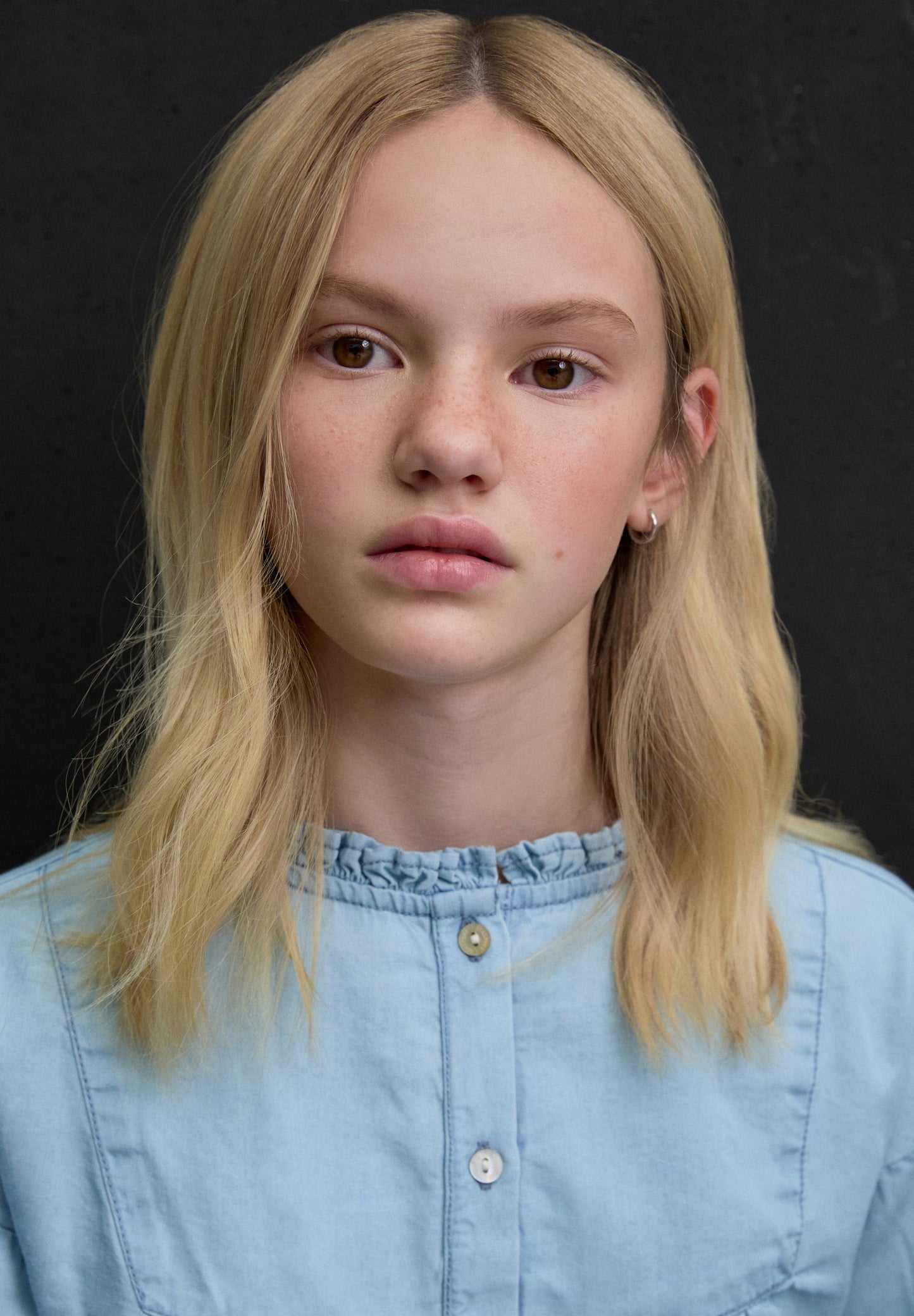 SCDENIMEMBBLOUSE GIRLS