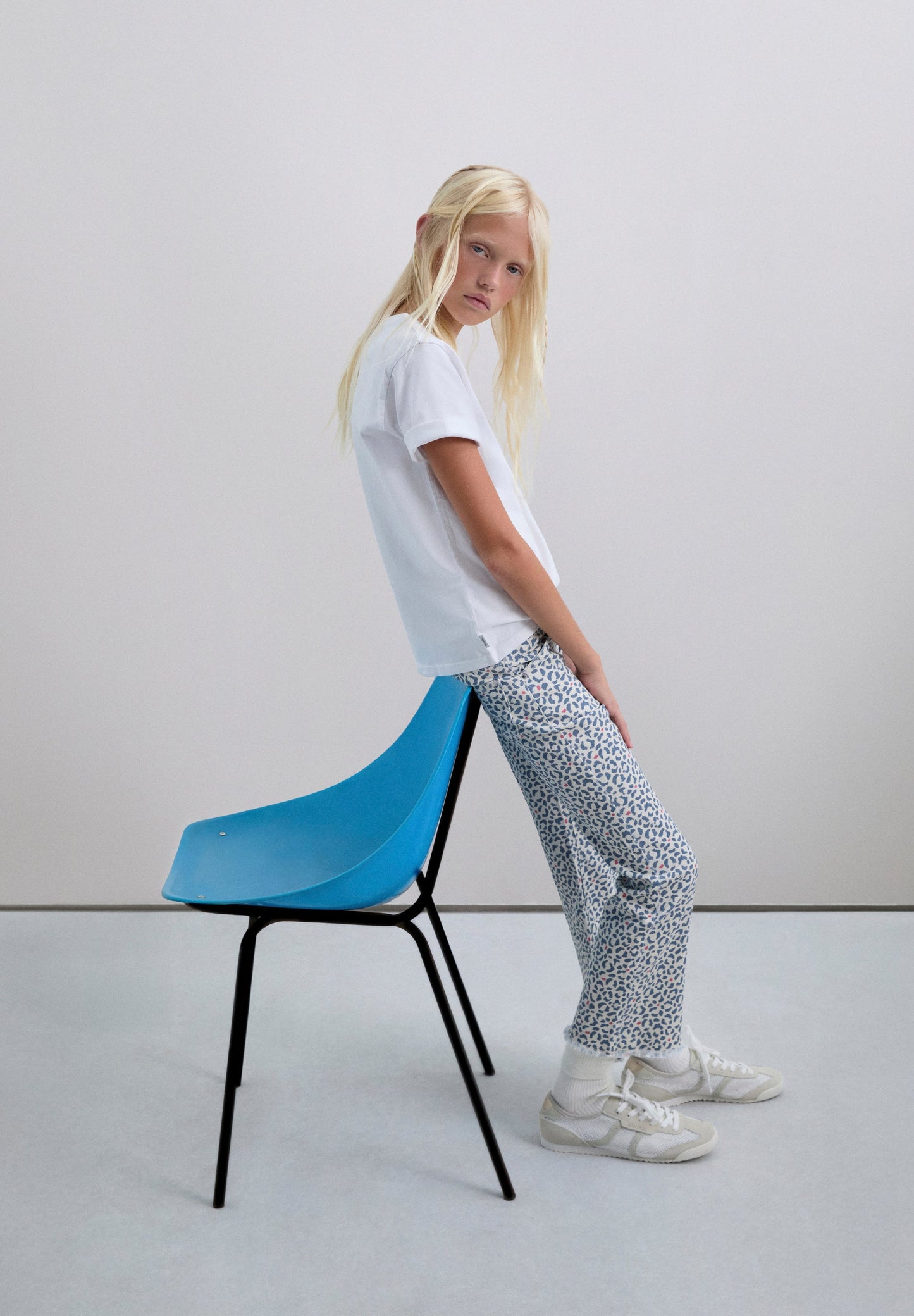 PANTALON ÉVASÉ IMPRIMÉ