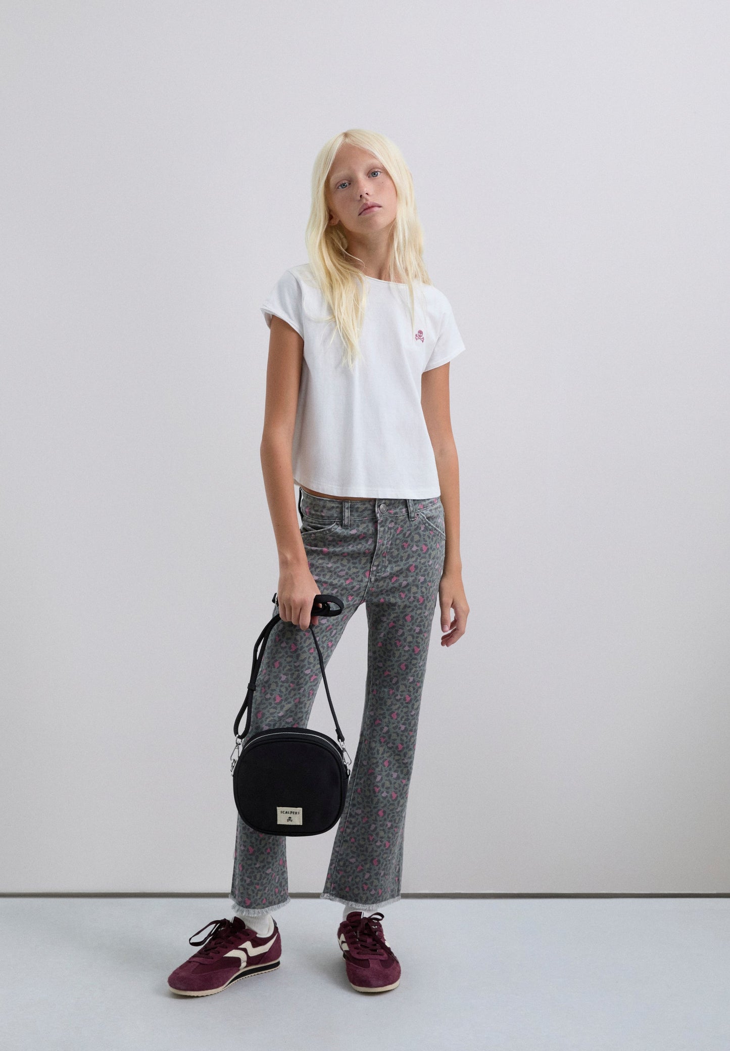 PANTALON ÉVASÉ IMPRIMÉ