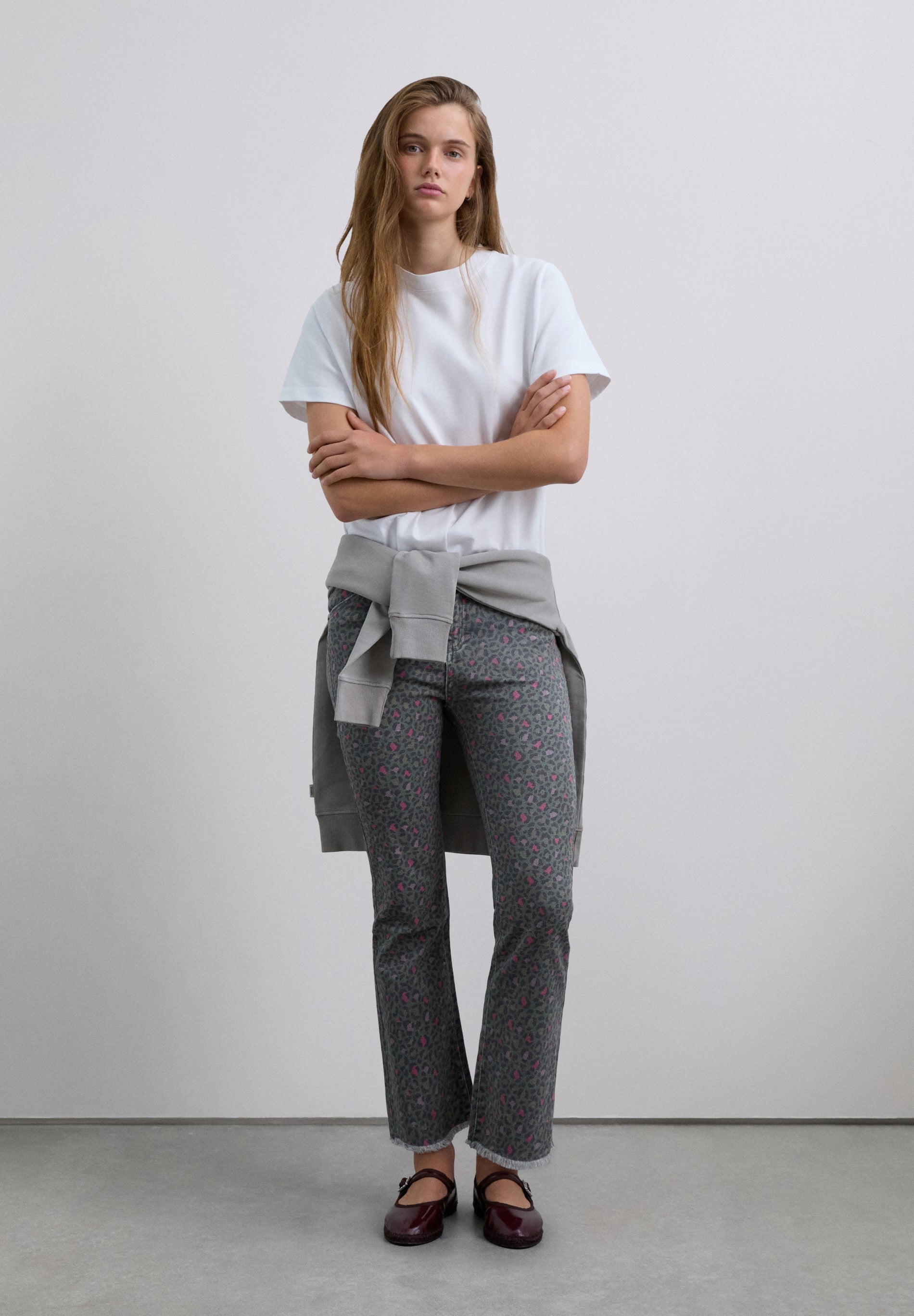 SCHLAGHOSE MIT PRINT