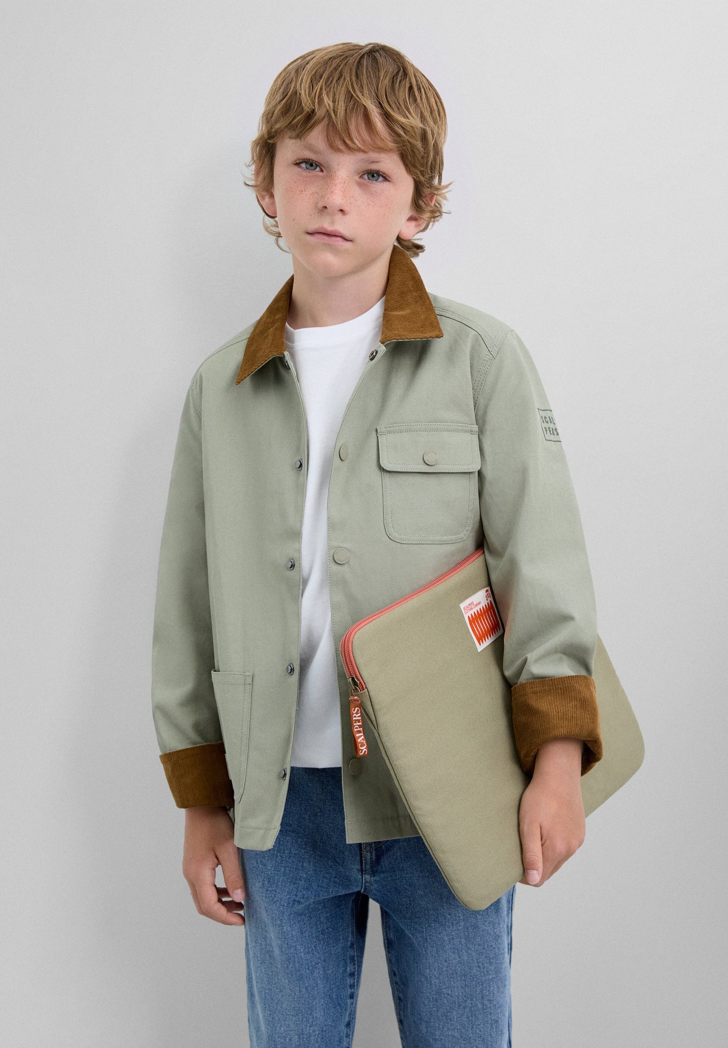 VESTE COL CHEMISE