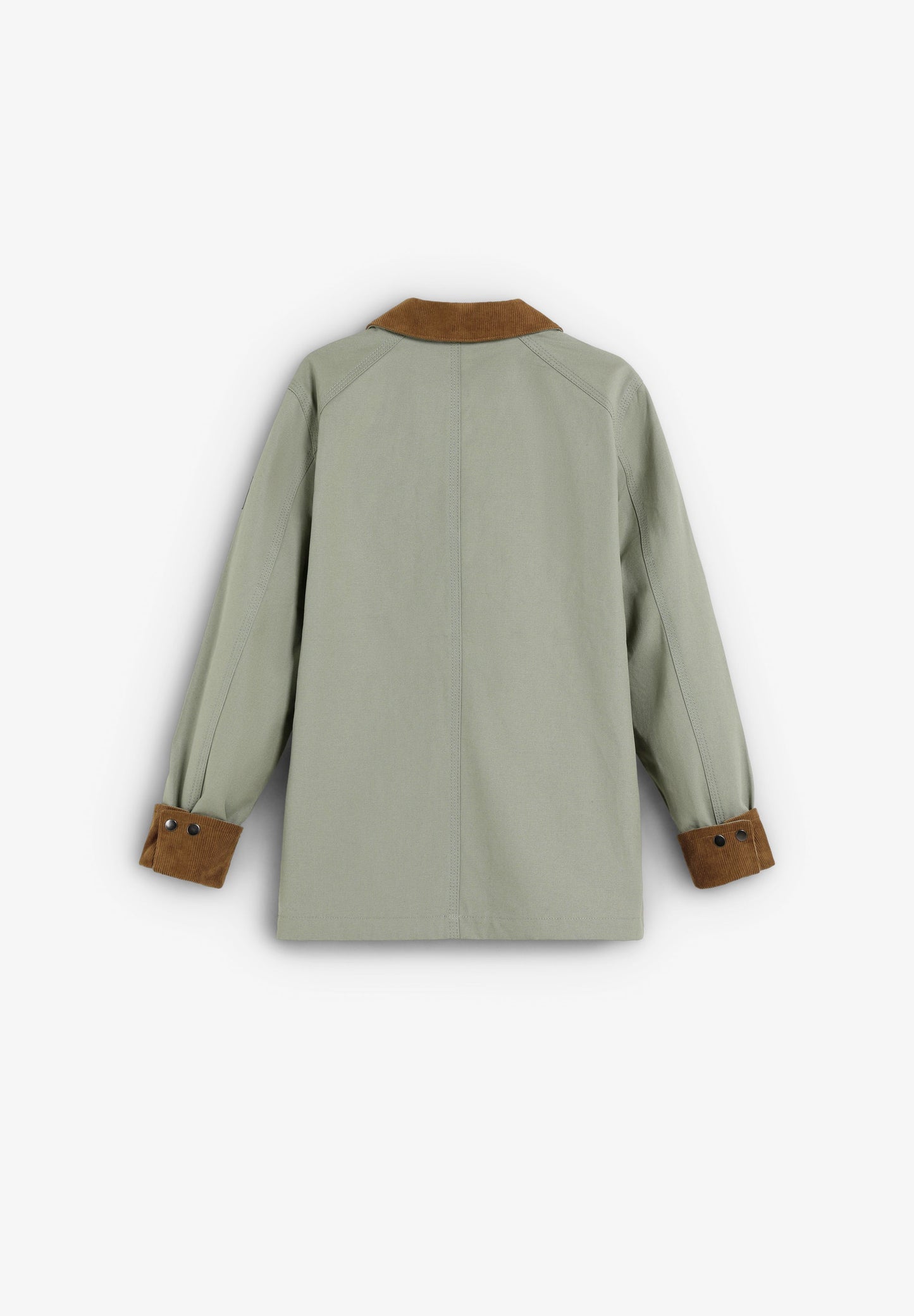 CARDIGAN MIT HEMDKLEID-KRAGEN