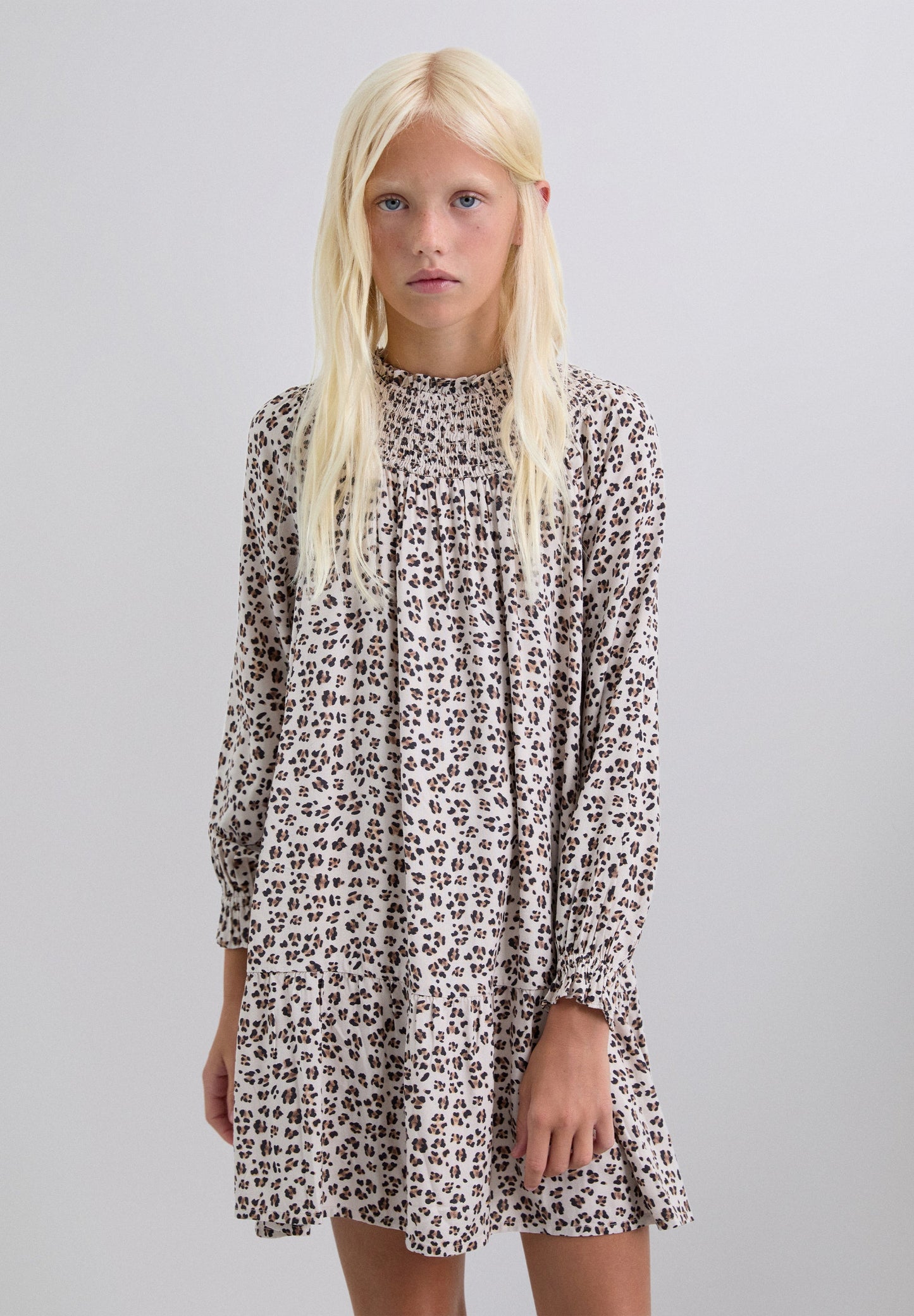 VESTIDO MINI ANIMAL PRINT