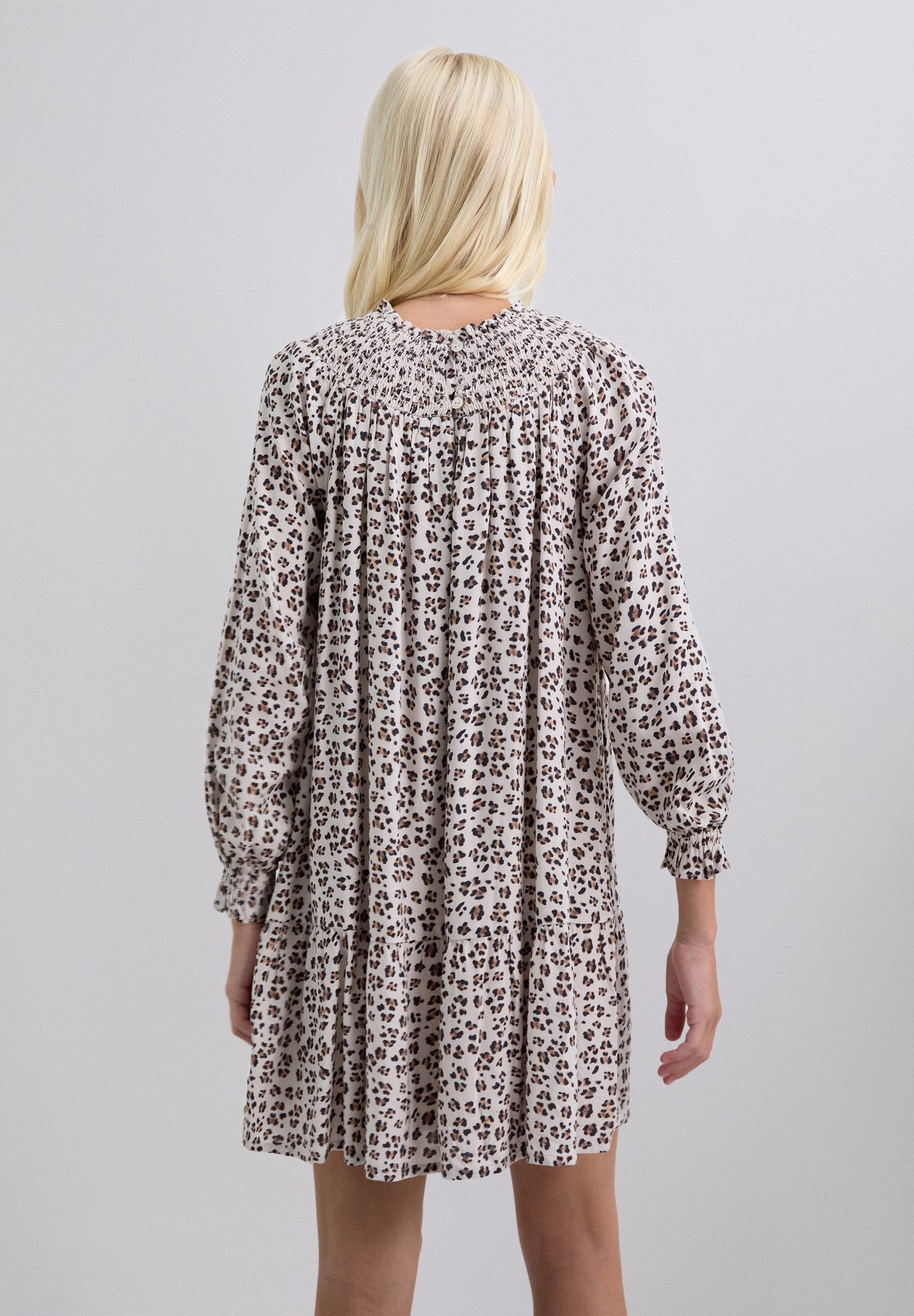 VESTIDO MINI ANIMAL PRINT